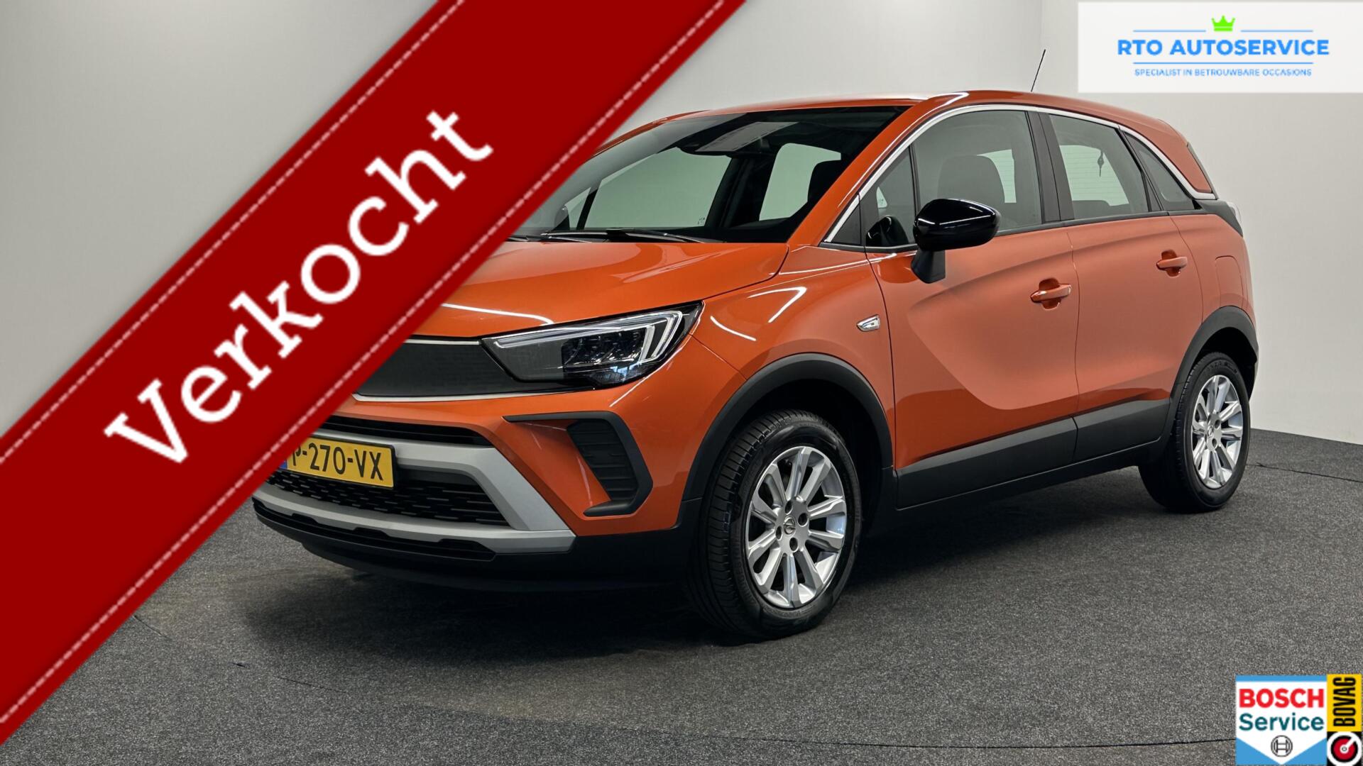 Opel Crossland 1.2 Turbo Elegance CRUISE CARPLAY ECC 2022 - voorkant