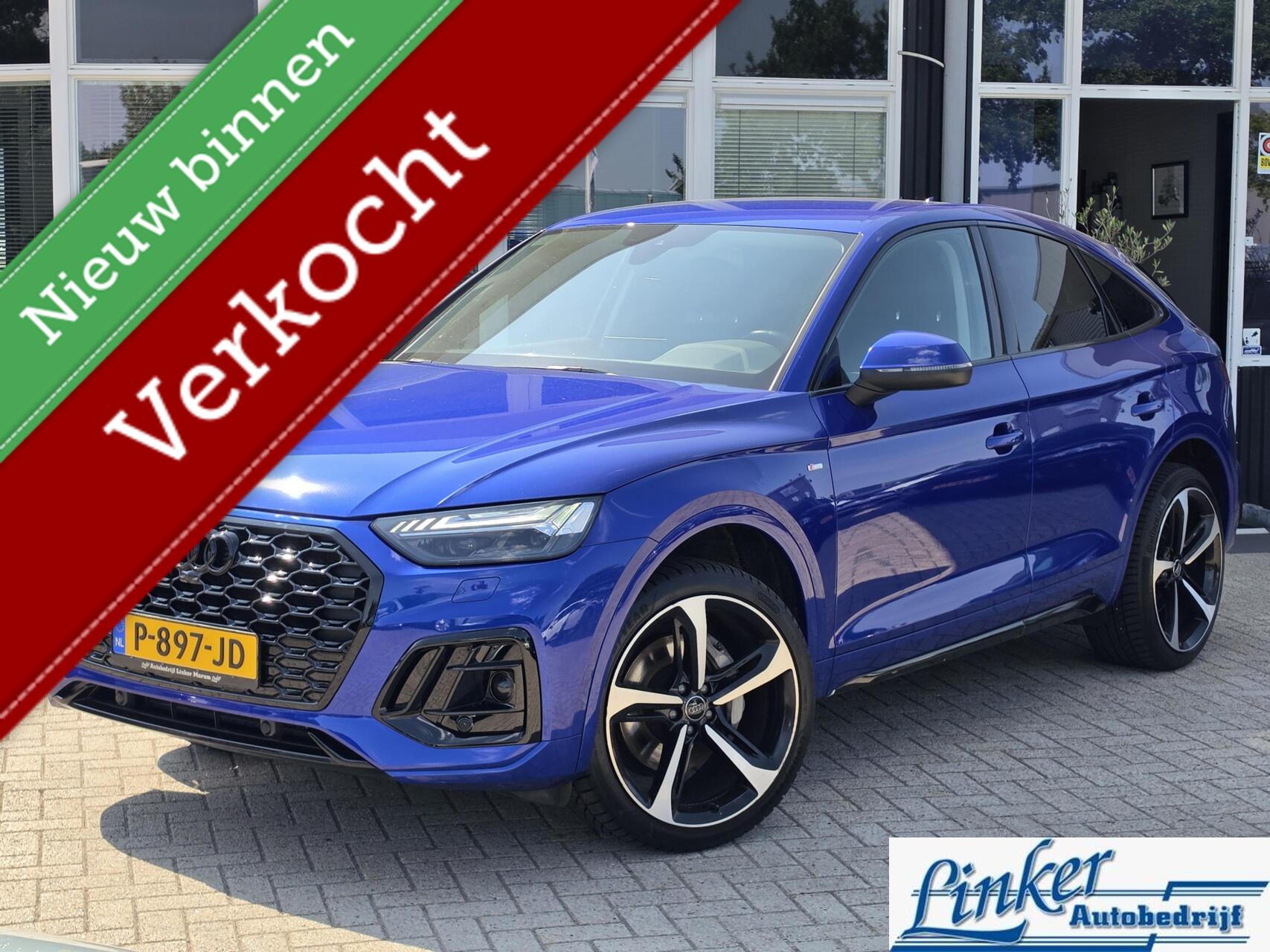Audi Q5 Sportback 50 TFSI E 50 TFSI e S edition STOELVERW-MATRIX-CAMERA-TREKH 2021 - voorkant