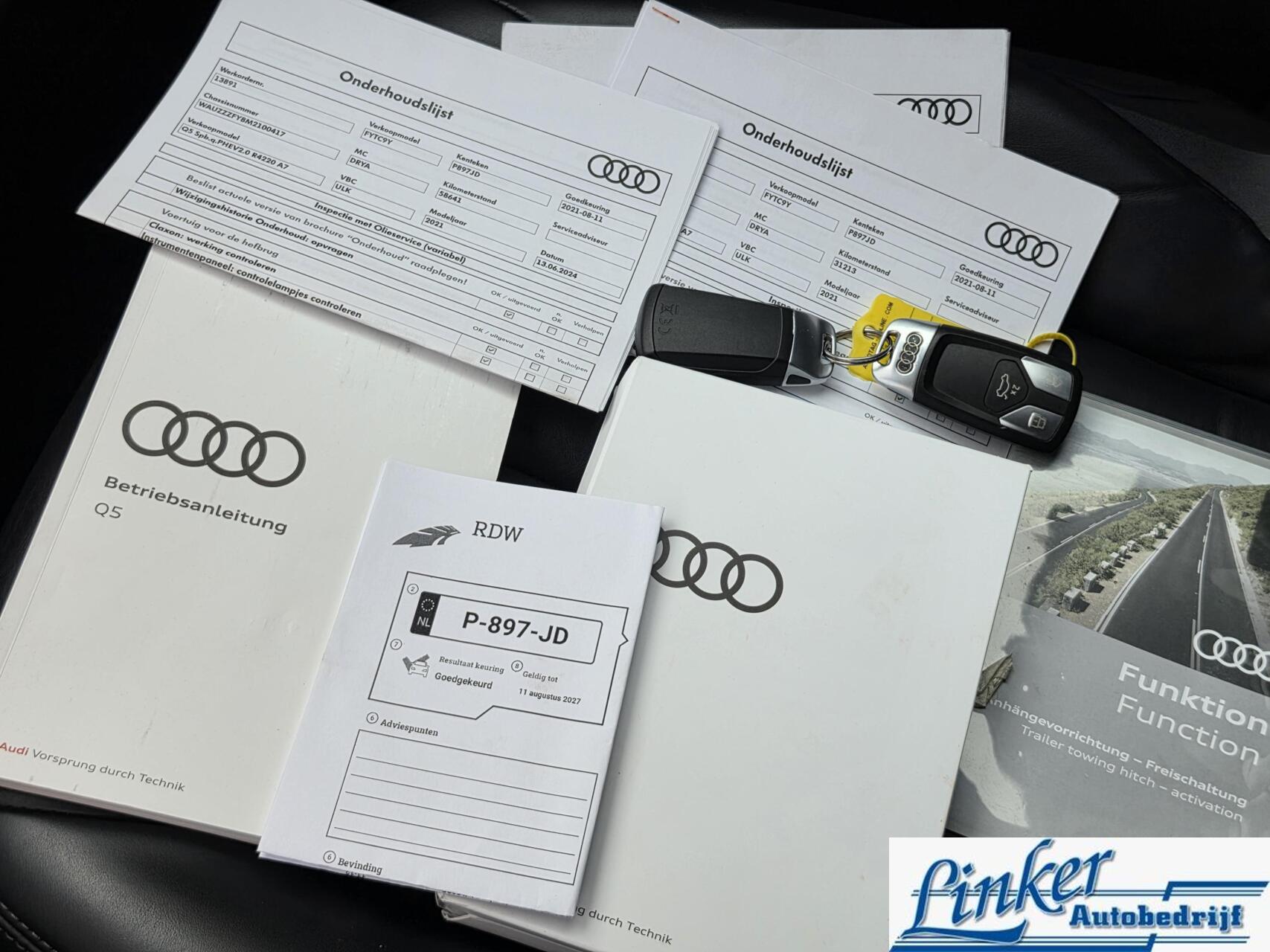 Foto van Audi Q5 Sportback 50 TFSI E