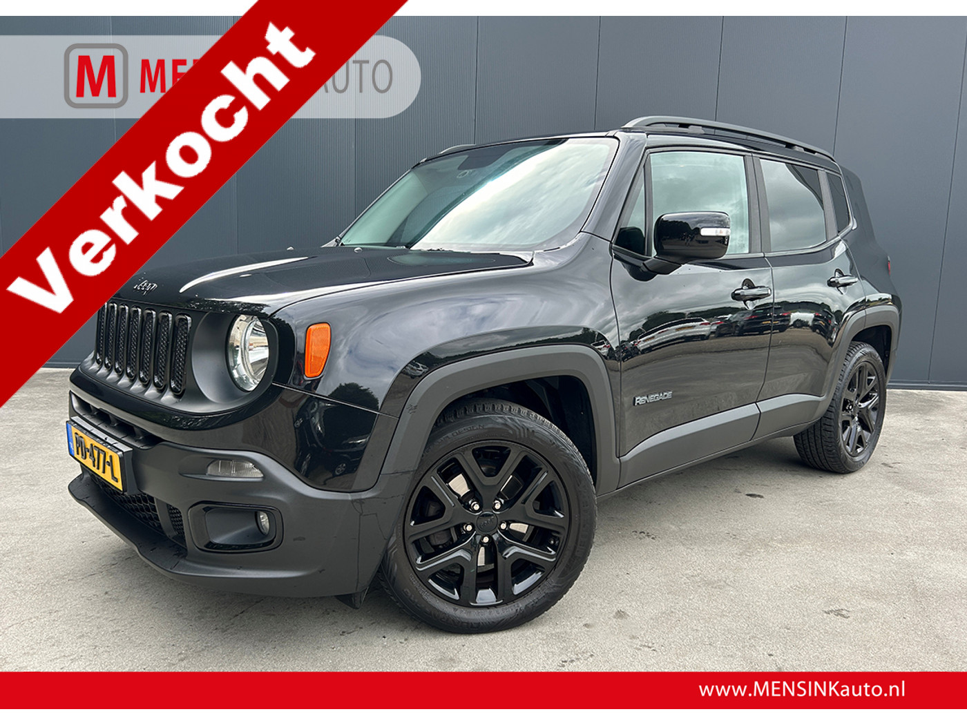 Jeep Renegade 1.6 E-Torq Night Eagle II NAVI CRUISE ECC LMV 2017 - voorkant