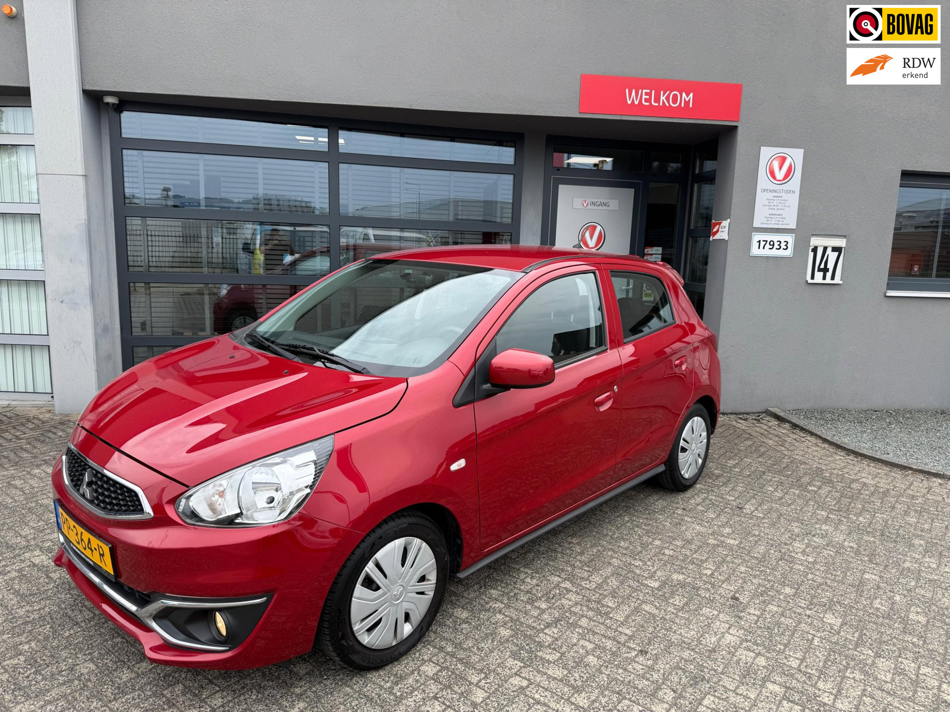 Mitsubishi Mitsubishi Space Star 1.0 Cool+ 2017 - voorkant
