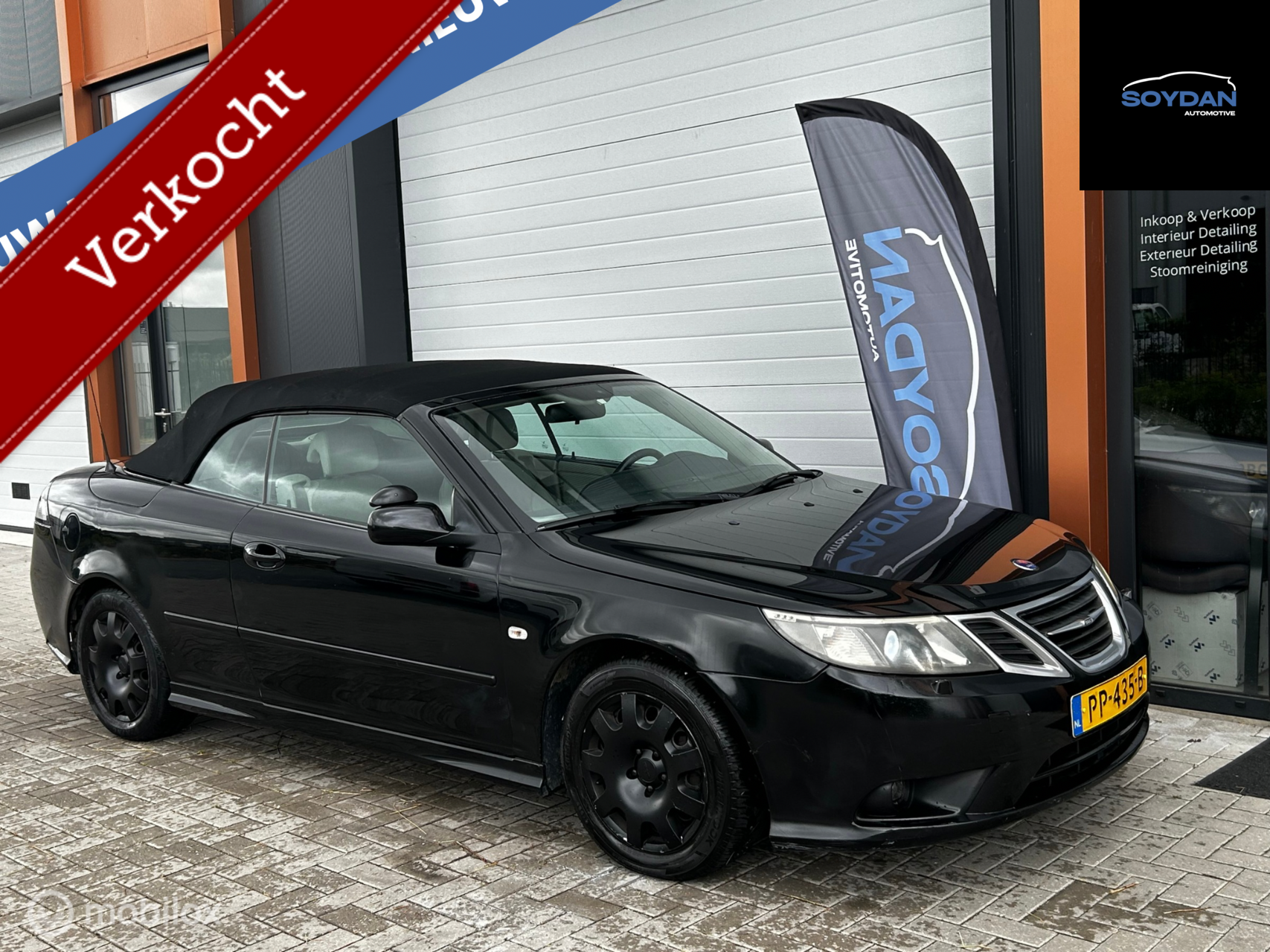 Saab 9-3 2.0t Vector Spring Edition | AUTOMAAT | CABRIO 2008 - voorkant