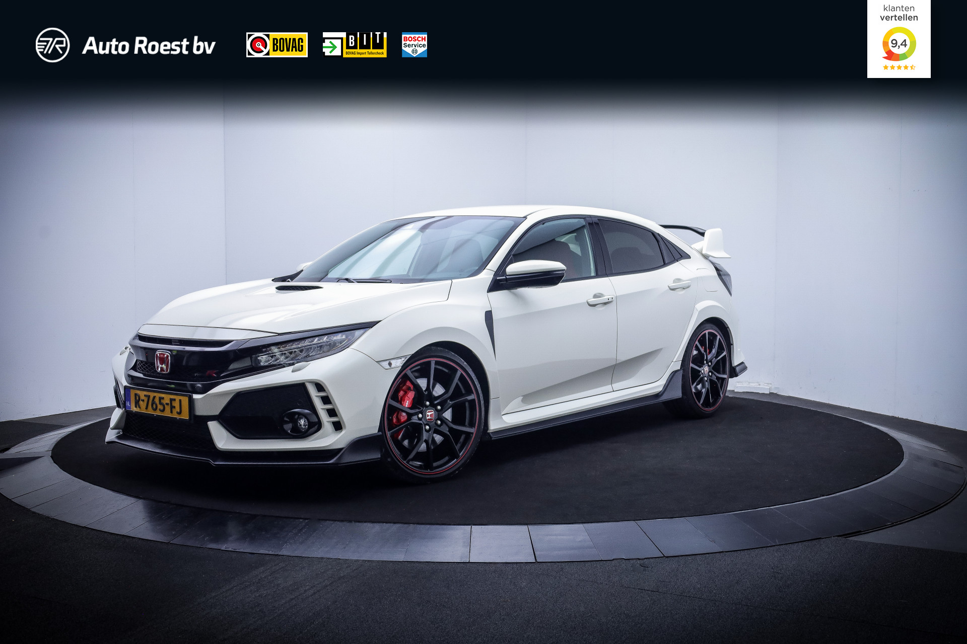 Honda Civic 5dr 2.0 i-VTEC Type R 2017 - voorkant