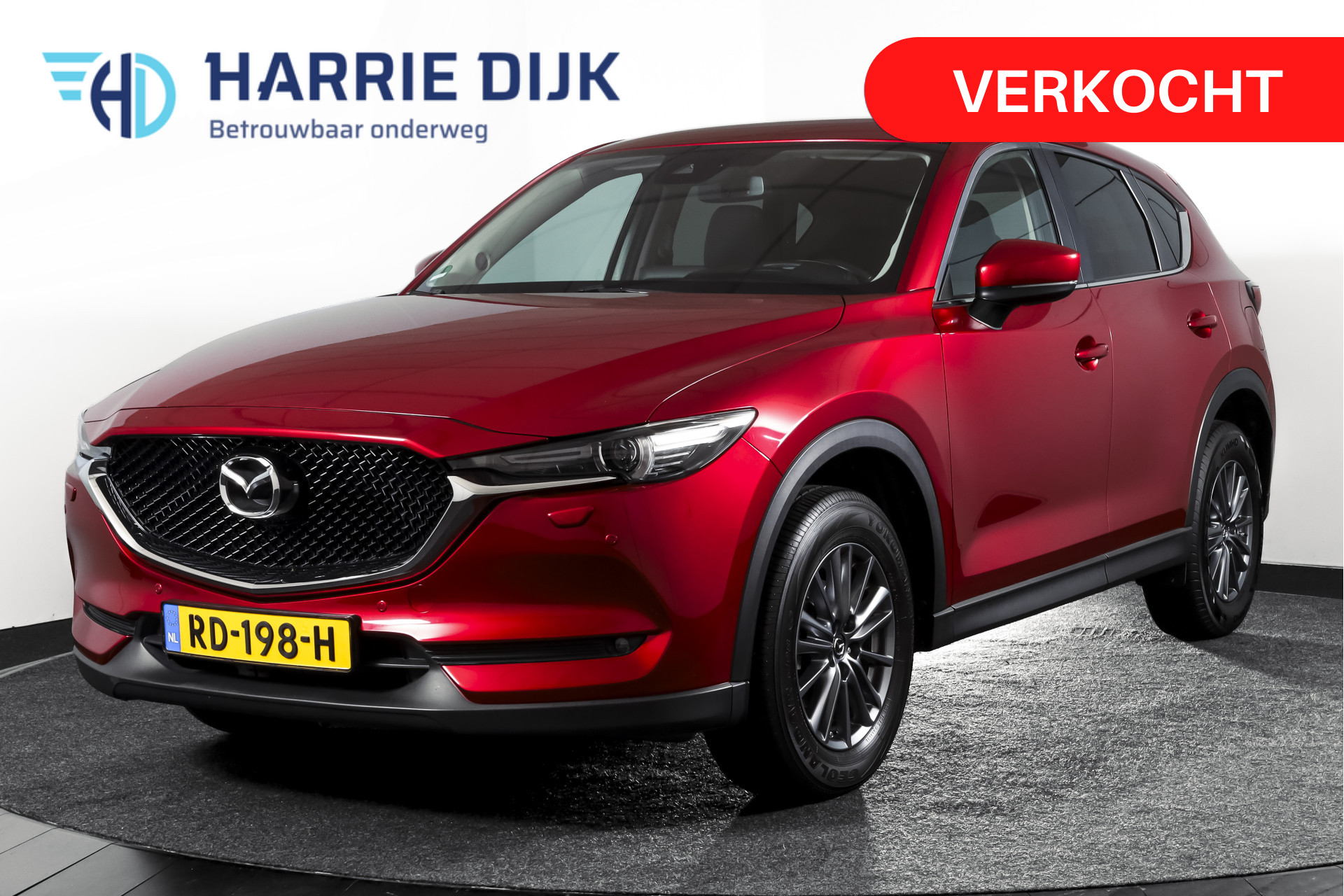 Mazda Mazda Cx-5 2.0 SkyActiv-G 165 TS+ - Automaat Orig. NL 2017 - voorkant