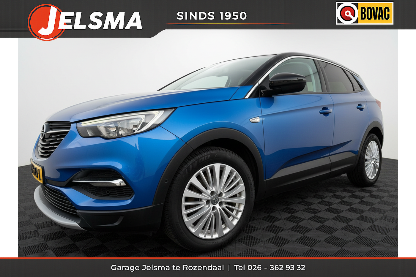 Opel Grandland X 1.2 Turbo 130pk Executive, 2018 - voorkant