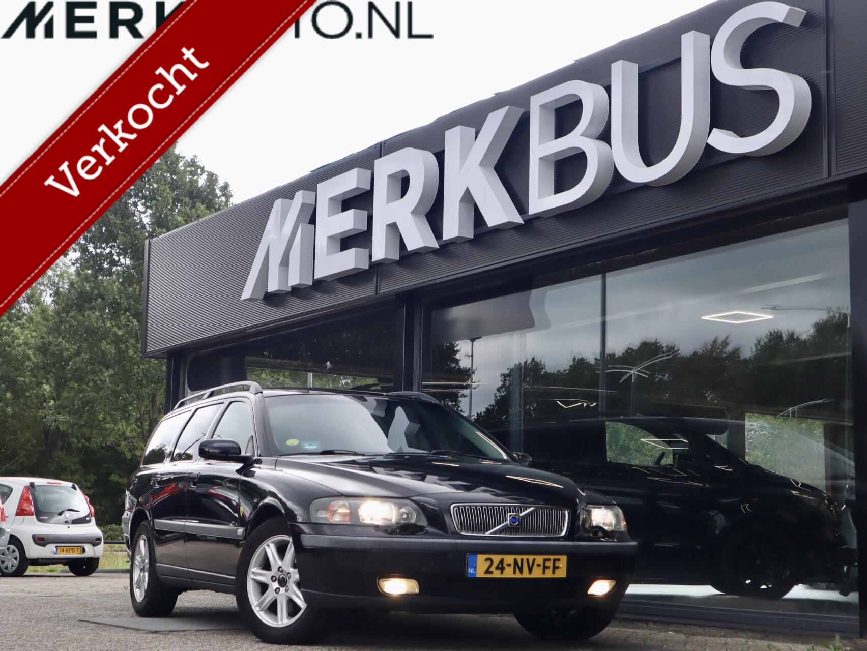 Volvo V70 2.5 T 210pk: Xenon, leder,trekhaak,stoelverwarming 2004 - voorkant