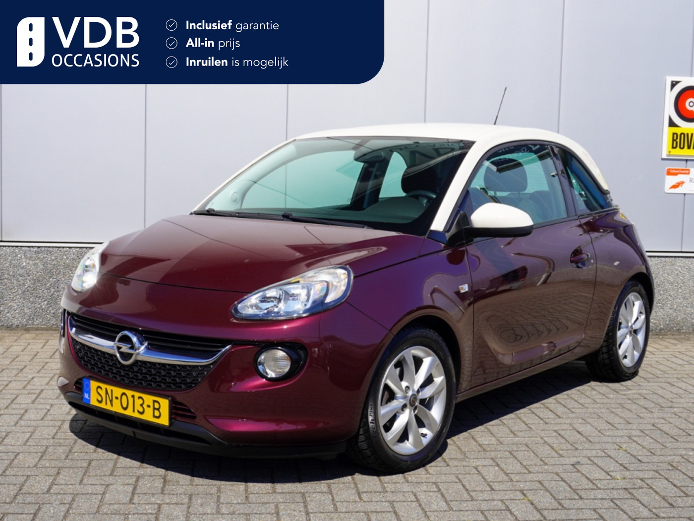 Opel Adam 1.0 Turbo Jam Favorite CarPlay | Cruise | Park. sensoren | Airco 2018 - voorkant