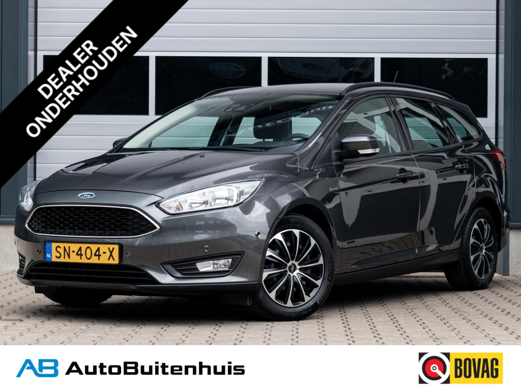 Ford Focus 1.0 EcoBoost|1e EIGENAAR|STOEL-STUUR-VOORRUIT VERWARMD|CARPLAY|CRUISE|PDC 2018 - voorkant