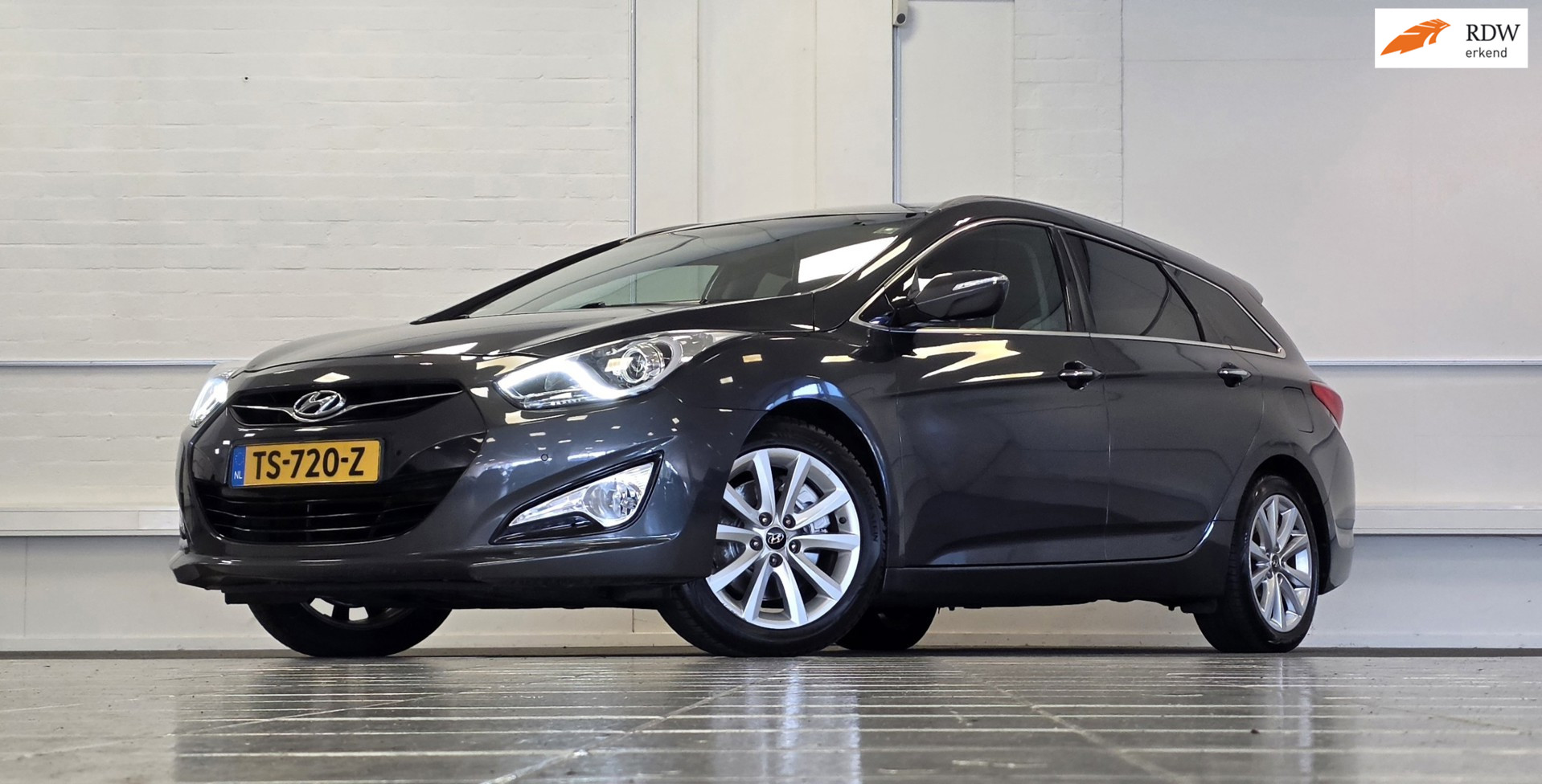 Hyundai I40 1.6 GDI Blue Go! Edition 100% Onderhouden Trekhaak Leer 2015 - voorkant