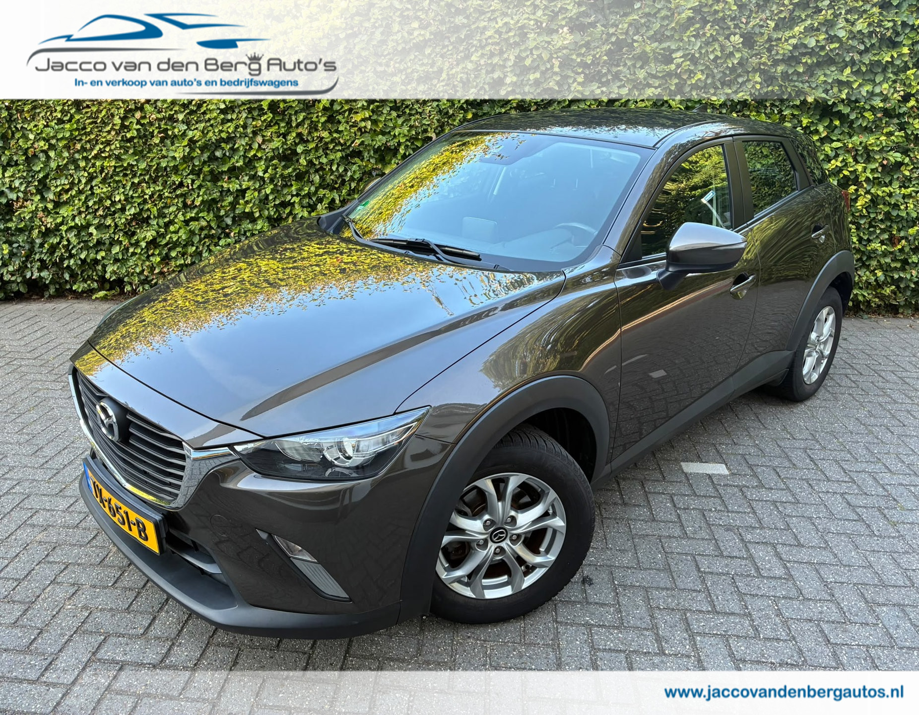 Mazda Mazda Cx-3 2.0 SkyActiv-G 120 TS Automaat I Navigatie 2015 - voorkant