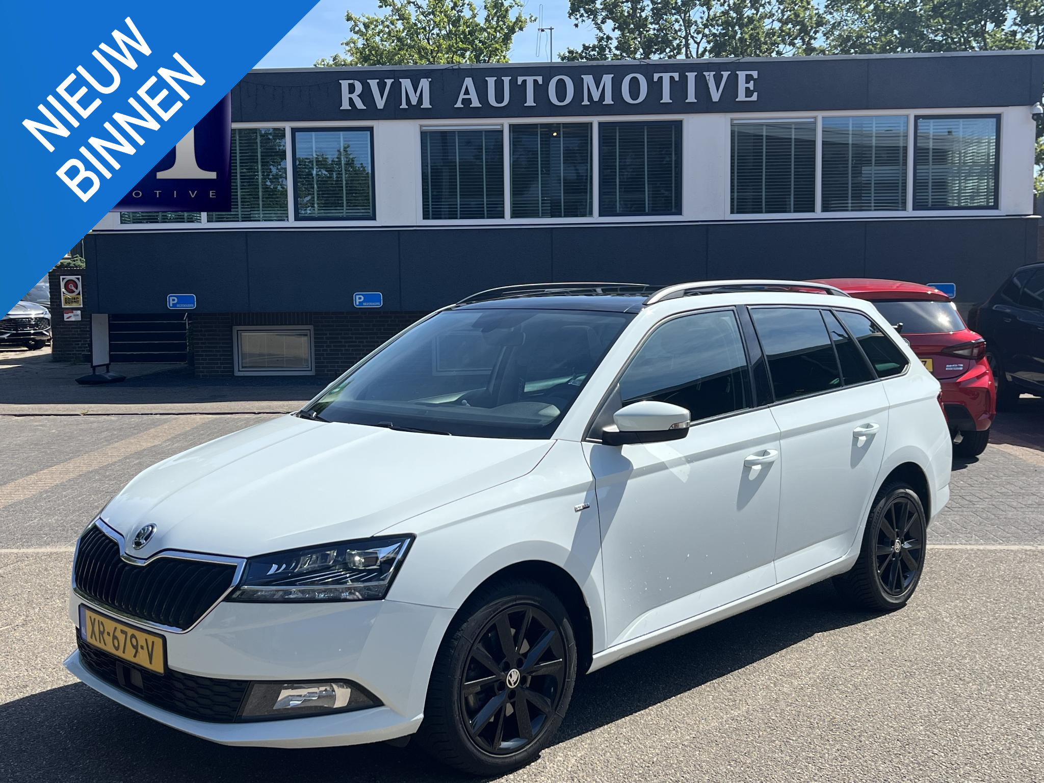 Skoda Fabia 1.0 TSI Clever 2019 - voorkant