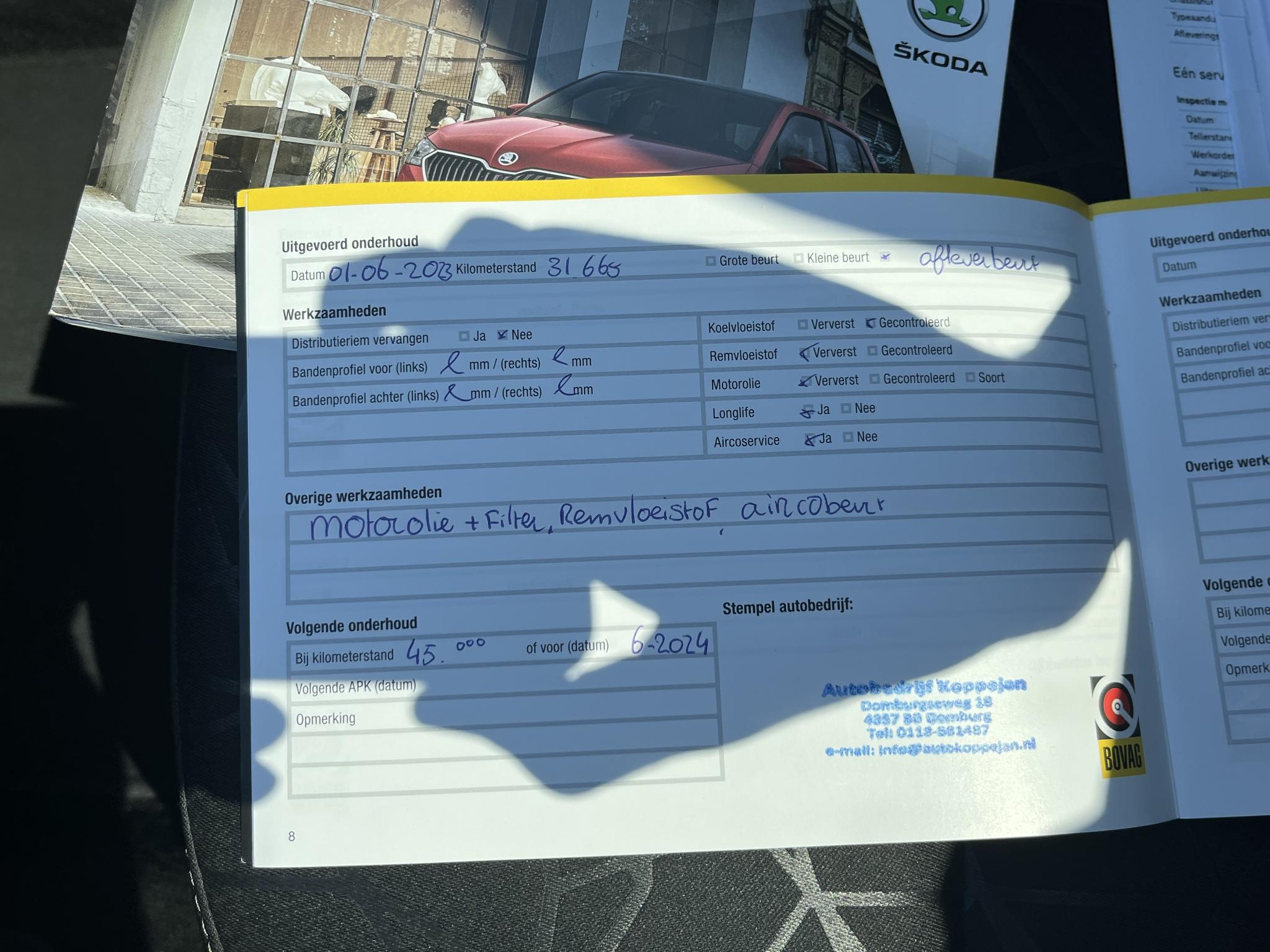 Foto van Skoda Fabia