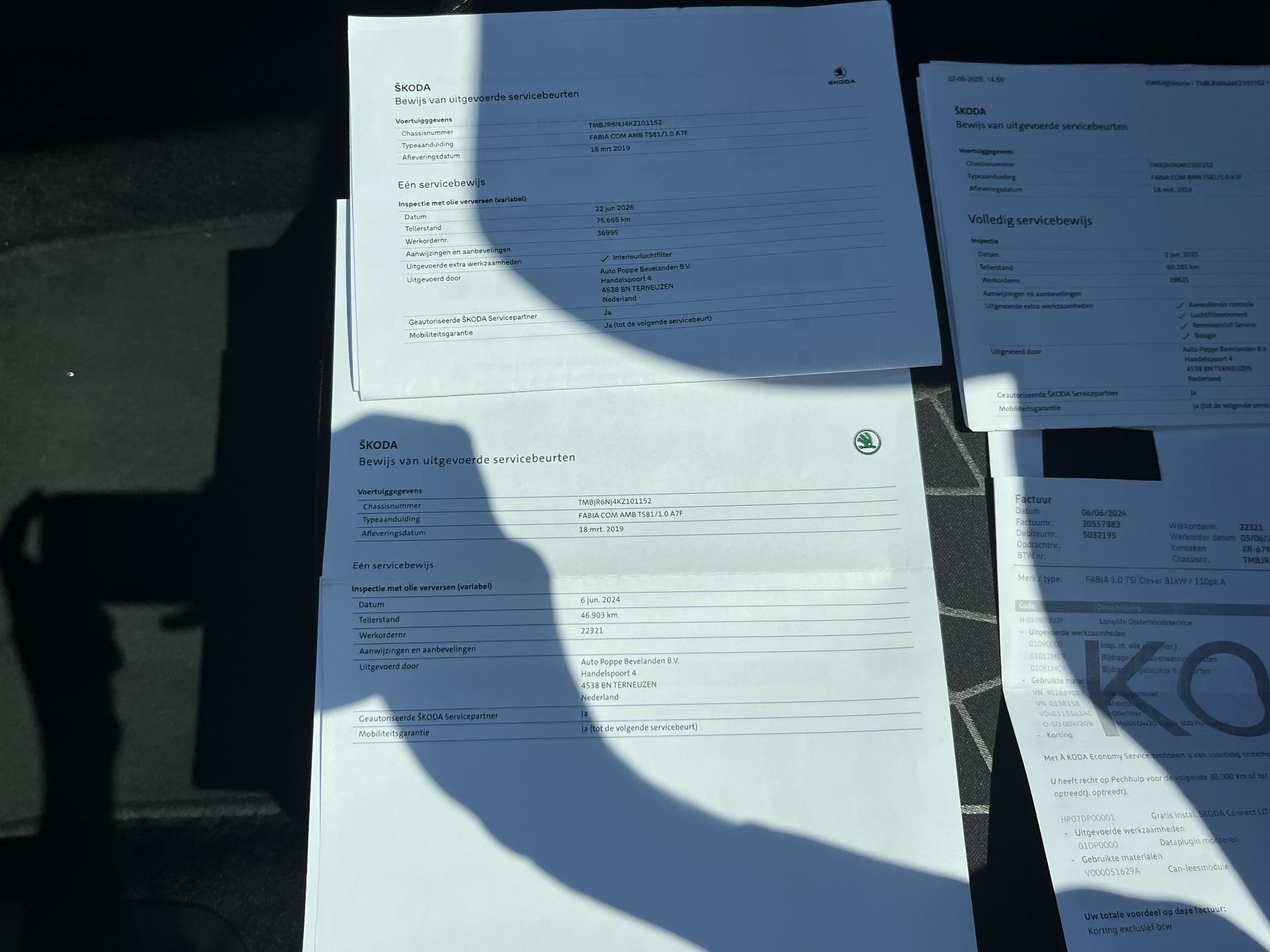 Foto van Skoda Fabia