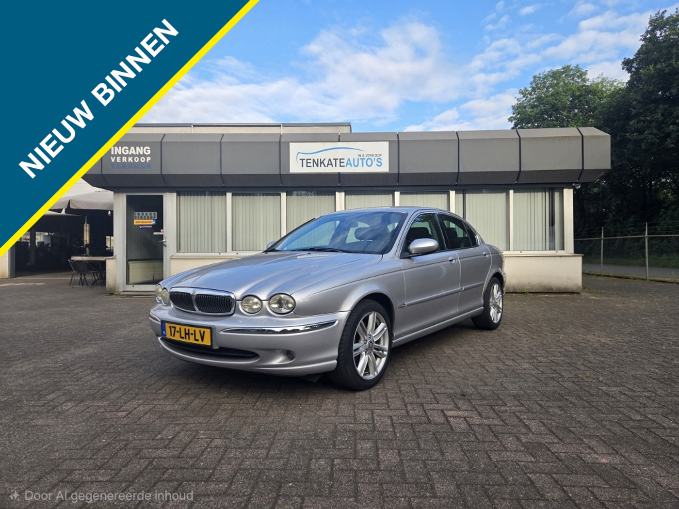 Jaguar X-type 2.0 V6 2.0 V6 Sport Airco Lichtmetaal 17 inch 2003 - voorkant