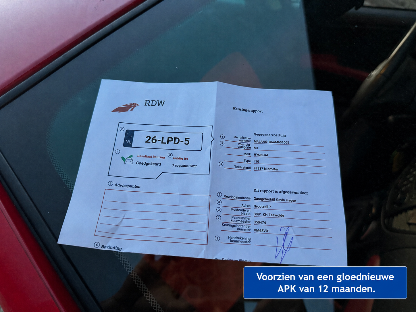 Foto van Hyundai I 10
