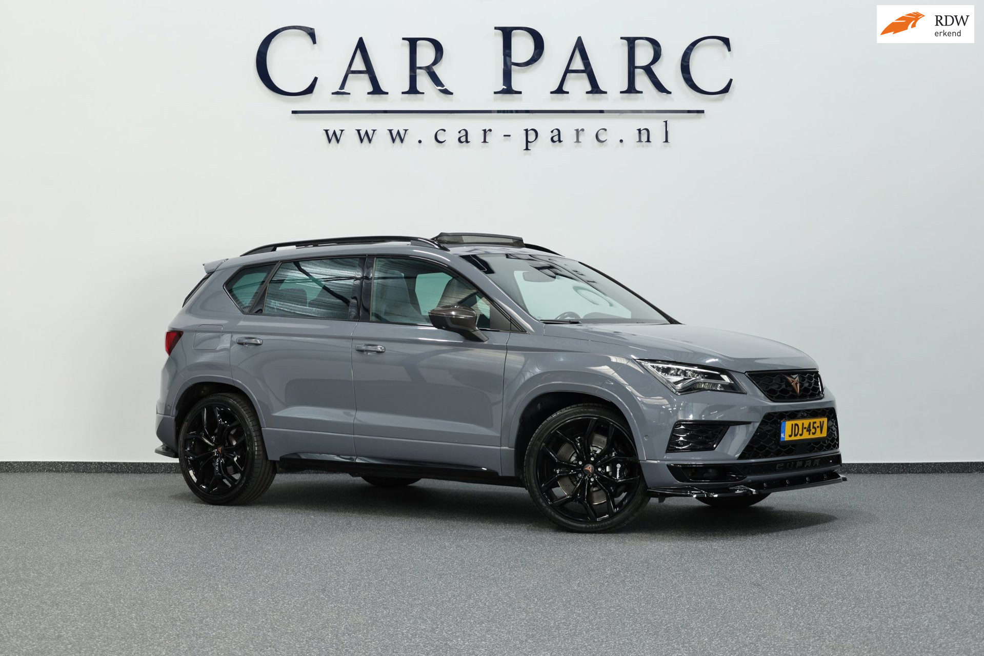 Seat Cupra Ateca Limited Edition JD 370+PK MAXTON/AKRAPOVIC/VIRTUAL/SFEER/BEATS/PANO/LEER/20"/360/ACC/ECC/12 MDN GARANTIE! 2020 - voorkant