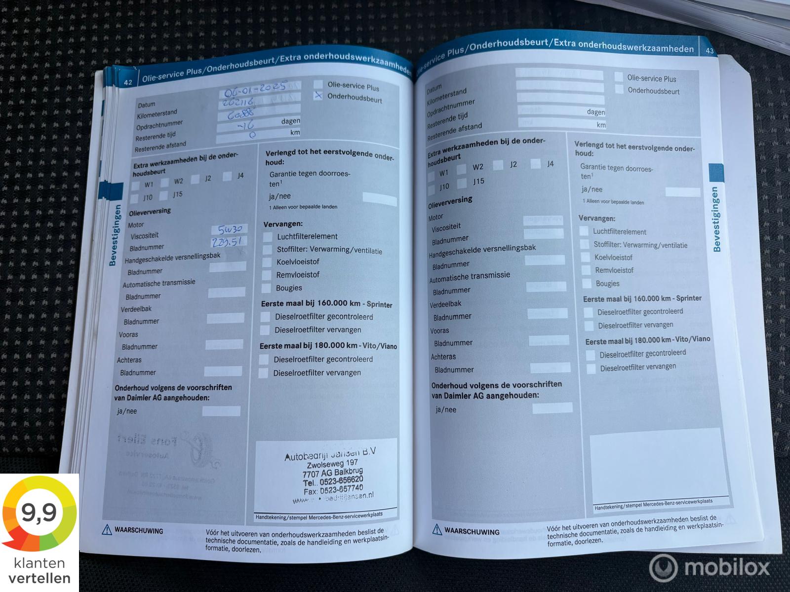 Foto van Mercedes-Benz Vito
