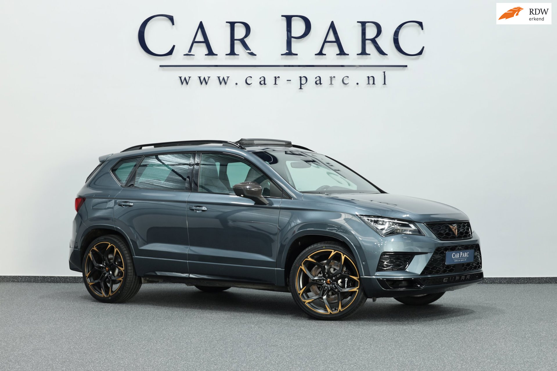 Cupra Ateca 2.0 TSI 4DRIVE Limited Edition 300+PK AKRAPOVIC/VIRTUAL/SFEER/BEATS/PANO/ALCNATARA+SVERWARMING/20"/360/12 MDN GARANTIE 2020 - voorkant