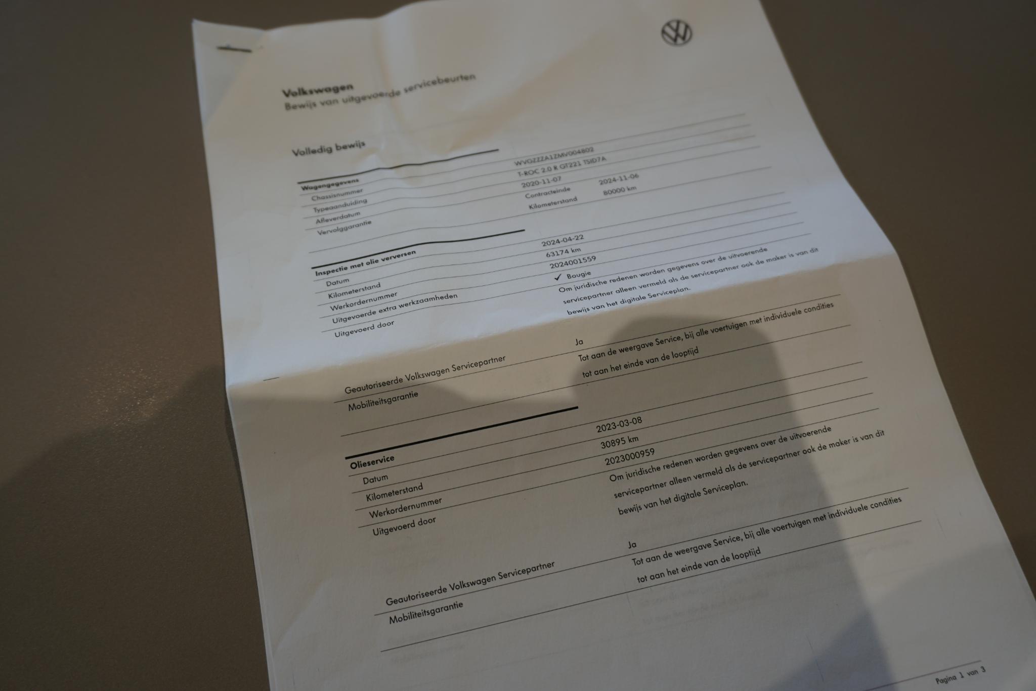 Foto van Volkswagen T-roc