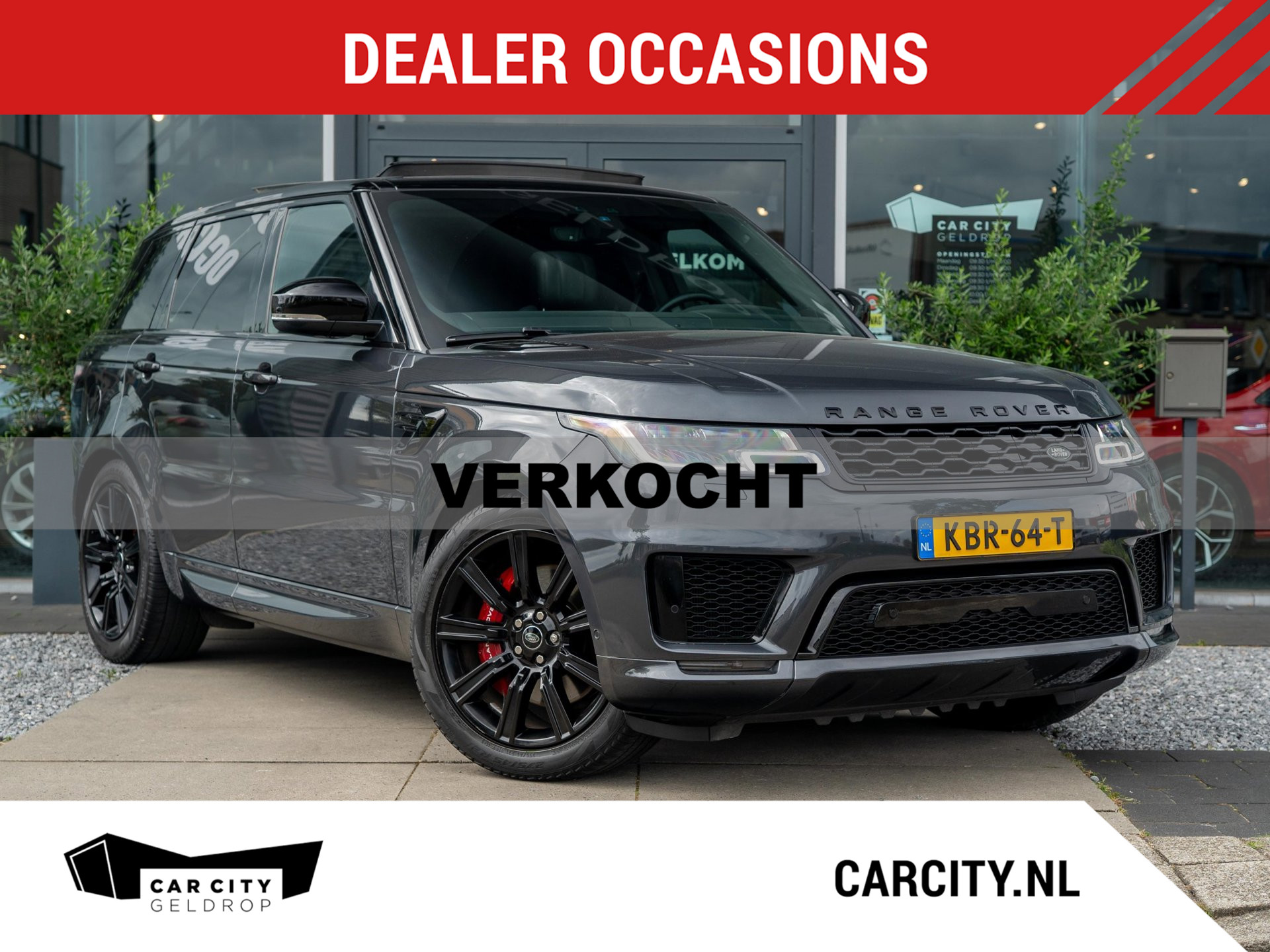 Land Rover Range Rover Sport P400e HSE Dynamic / Pano / Keyless / Memory / Carplay 2021 - voorkant