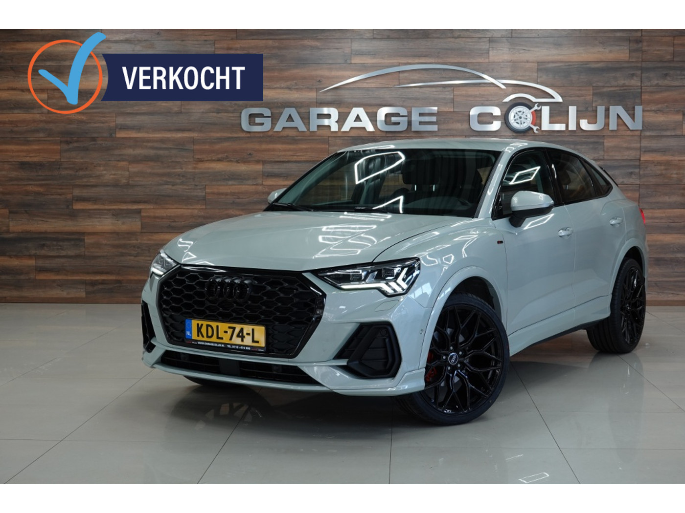 Audi Q3 Sportback 35 TFSI S Edition | MATRIX | DRIVESELECT | ALCANTARA | 2023 - voorkant