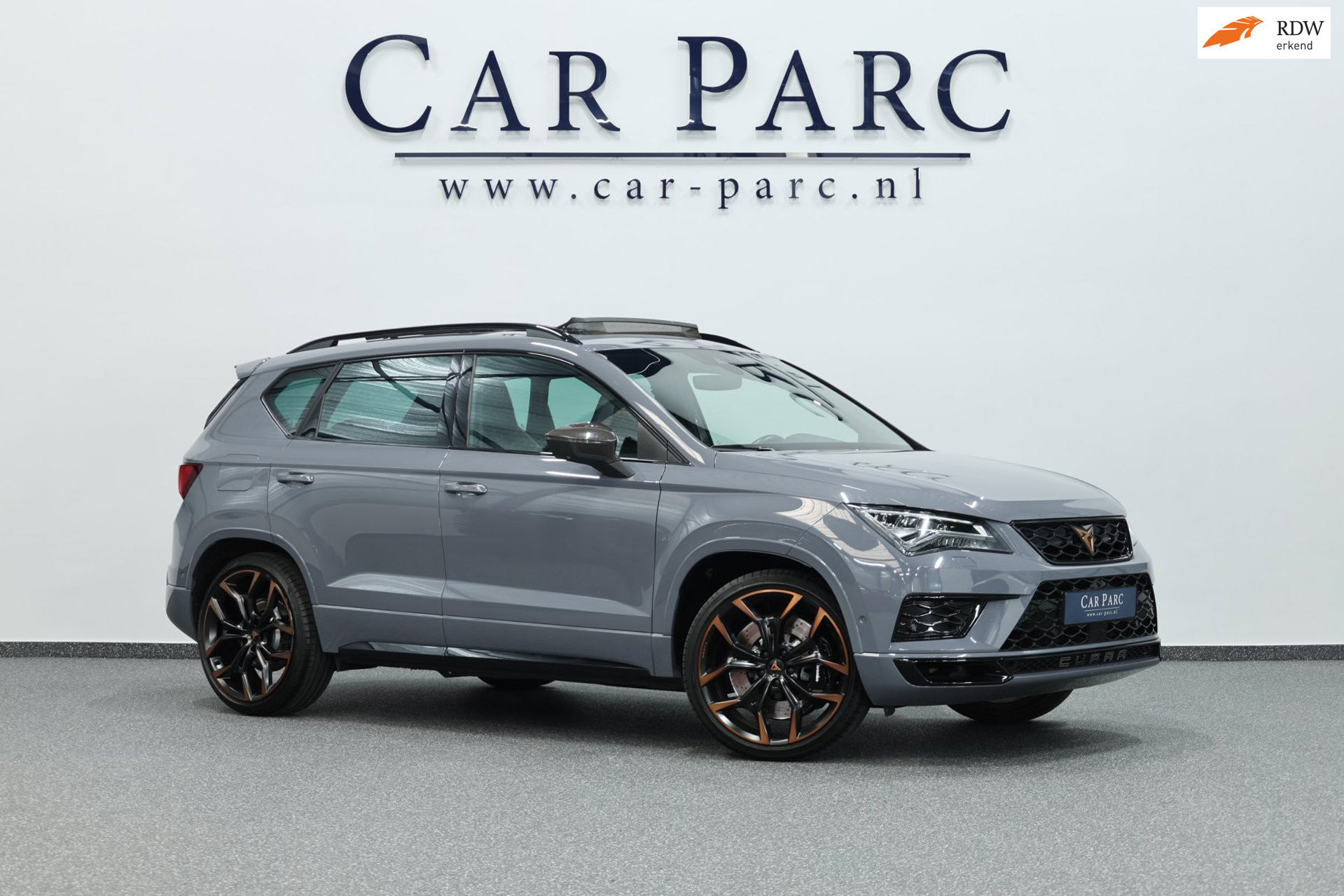 Cupra Ateca 2.0 TSI 4DRIVE Limited Edition 300+PK LED//VIRTUAL/SFEER/BEATS/PANO/LEER/20"/360/ACC/ECC/12 MDN GARANTIE! 2020 - voorkant