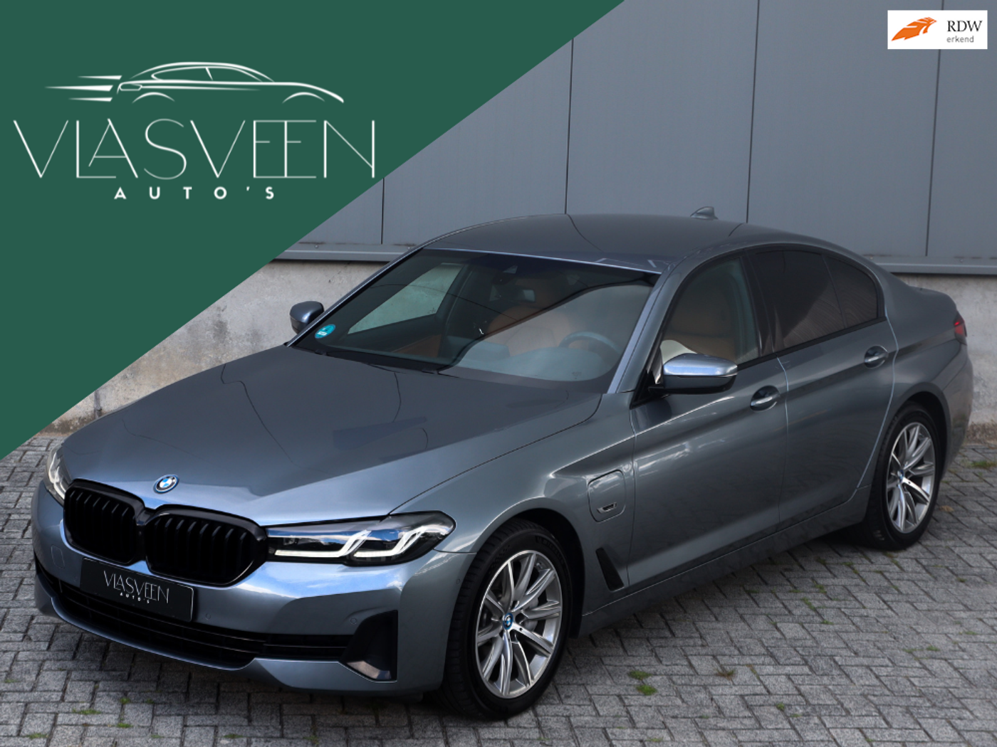 BMW 5-serie 545e xDrive Zwarte hemel, LED- INC BTW 2022 - voorkant