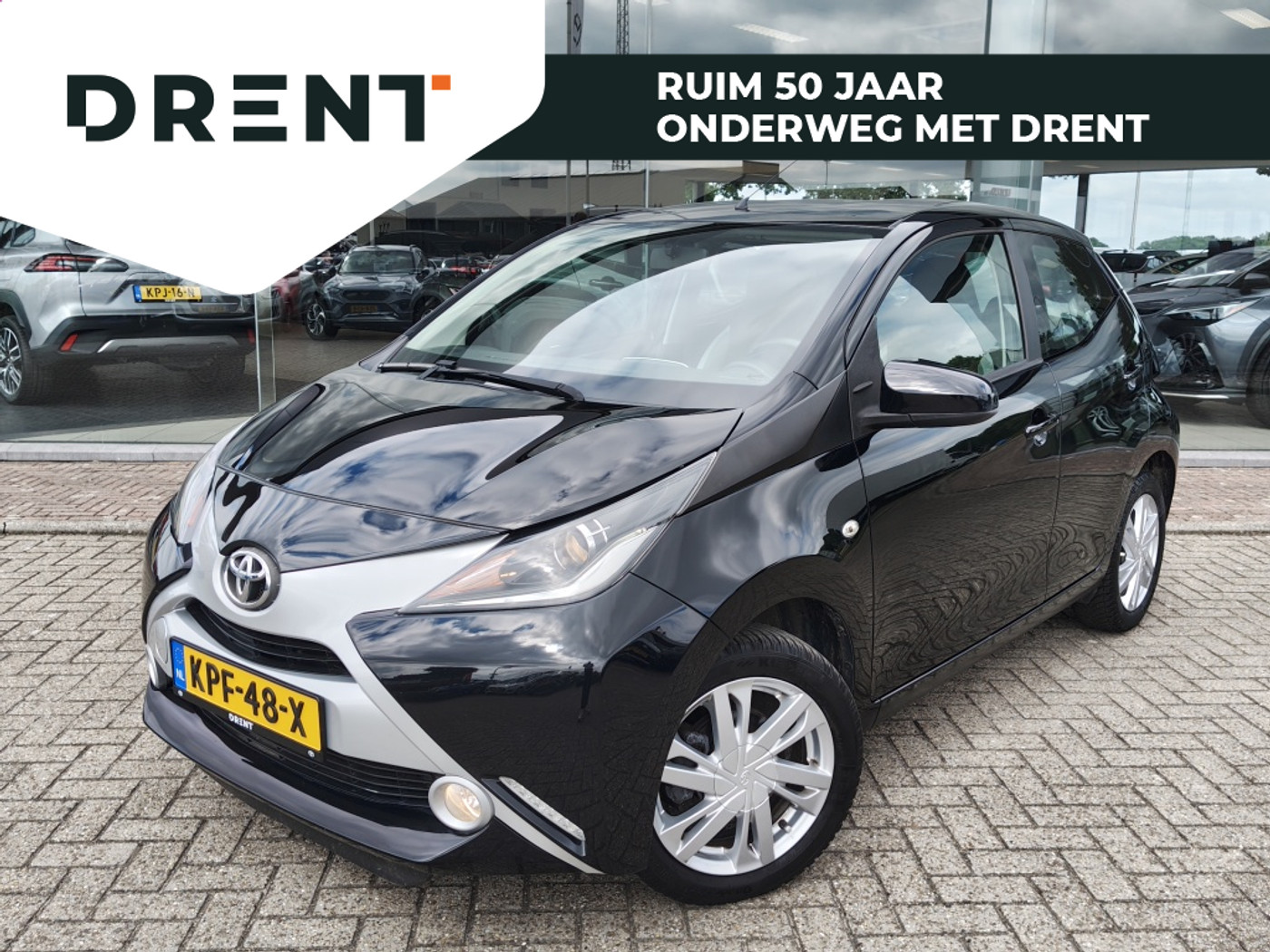 Toyota Toyota Aygo 1.0 VVT-i x-play | Lichtmetalen Velgen | All Seasons | Airco | A 2017 - voorkant