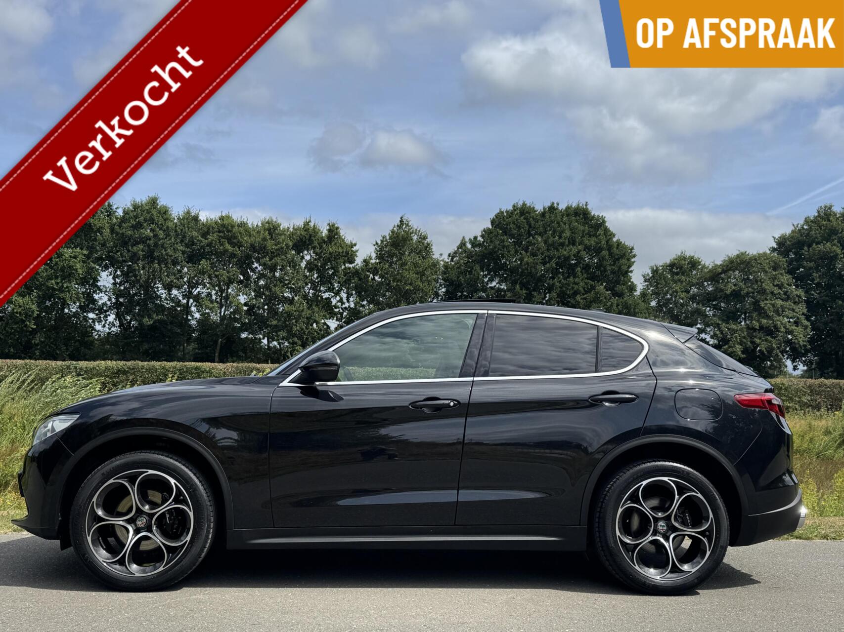 Alfa Romeo Stelvio 2.0t Q4 Veloce 280pk, Pano, 83dkm, TOP!! 2018 - voorkant
