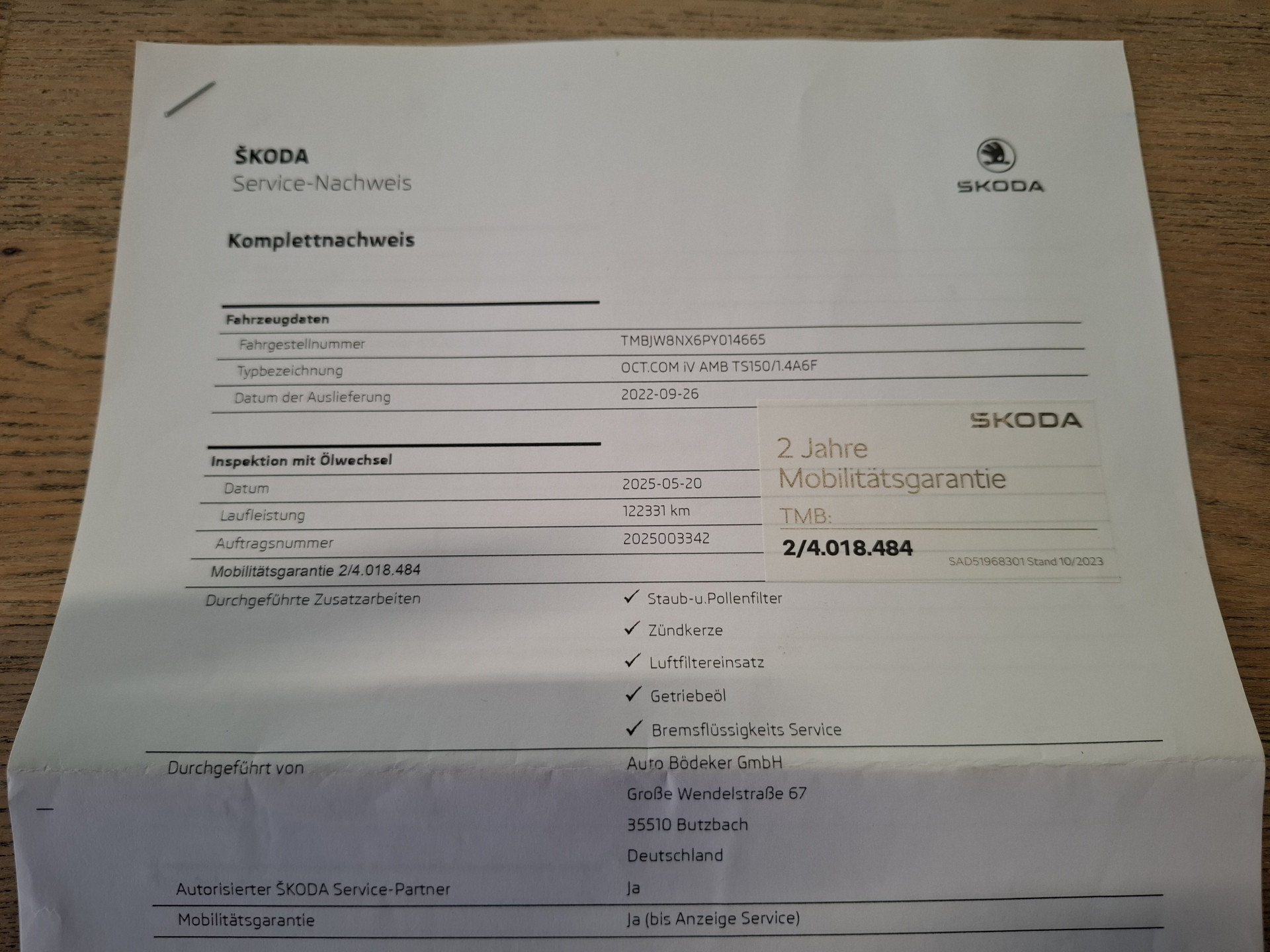 Foto van Škoda Octavia