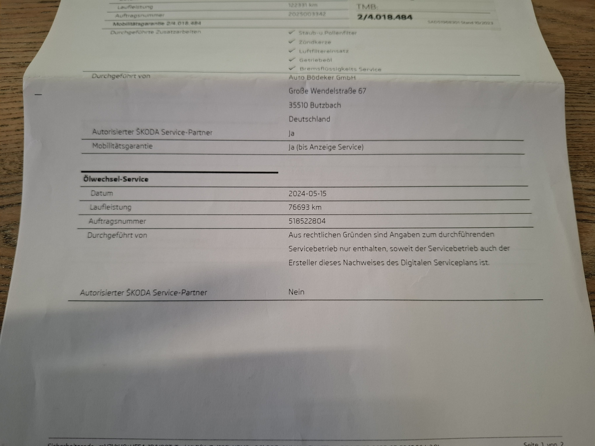 Foto van Škoda Octavia