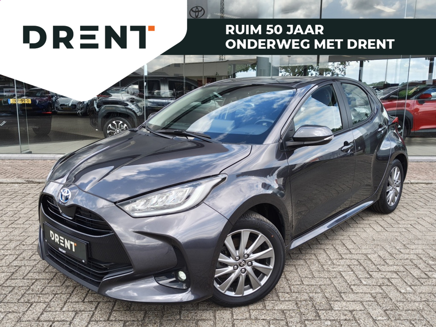 Toyota Yaris 1.5 Hybrid Dynamic | Keyless Entry | Stoel-Stuurverwarming | Android Auto, Apple Carplay | 2024 - voorkant