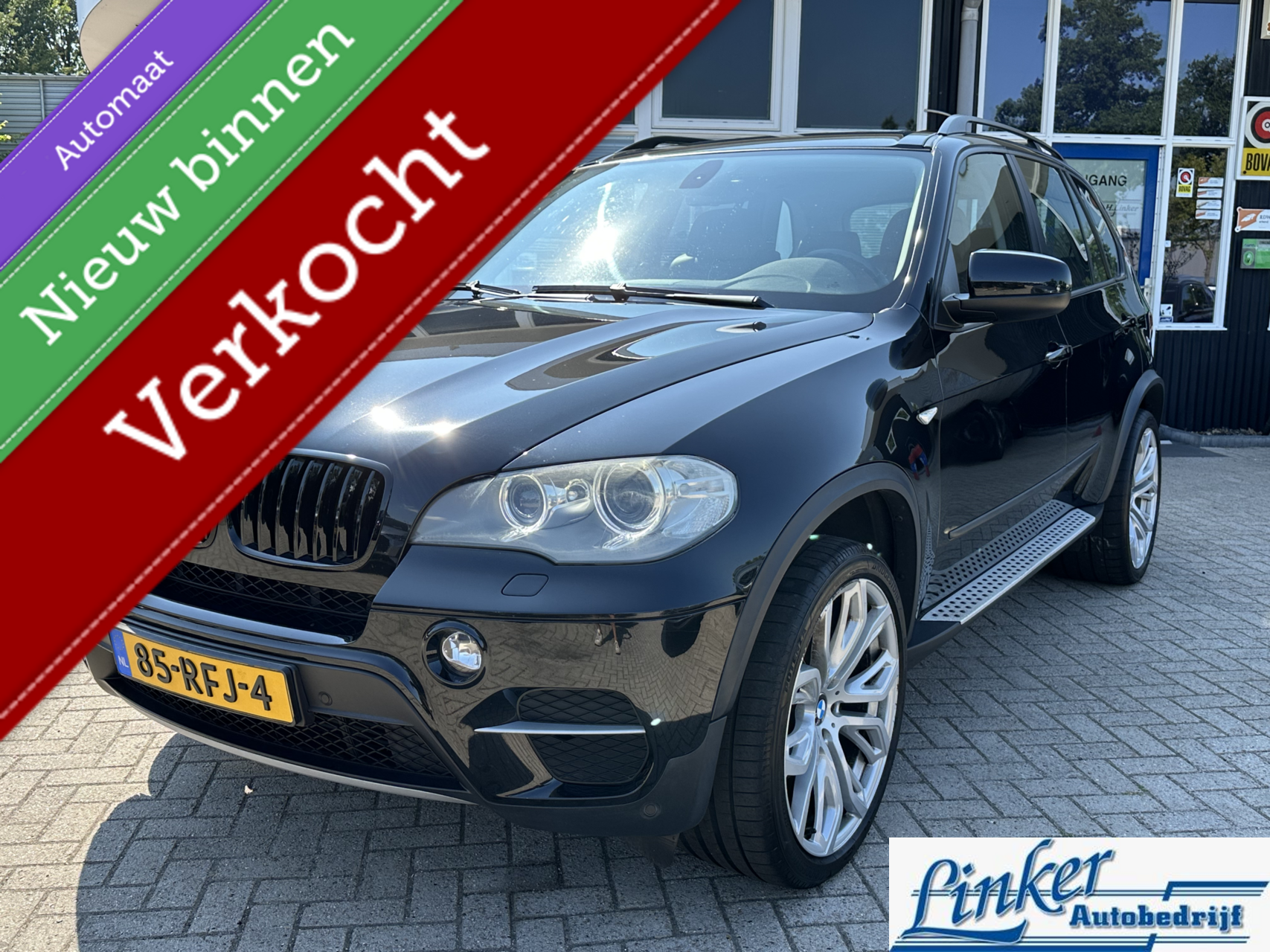 BMW X5 Xdrive35i xDrive35i High Executive - NL-AUTO TREKH PDC VOOR/ACHTER STOERLVERW VOOR 2011 - voorkant