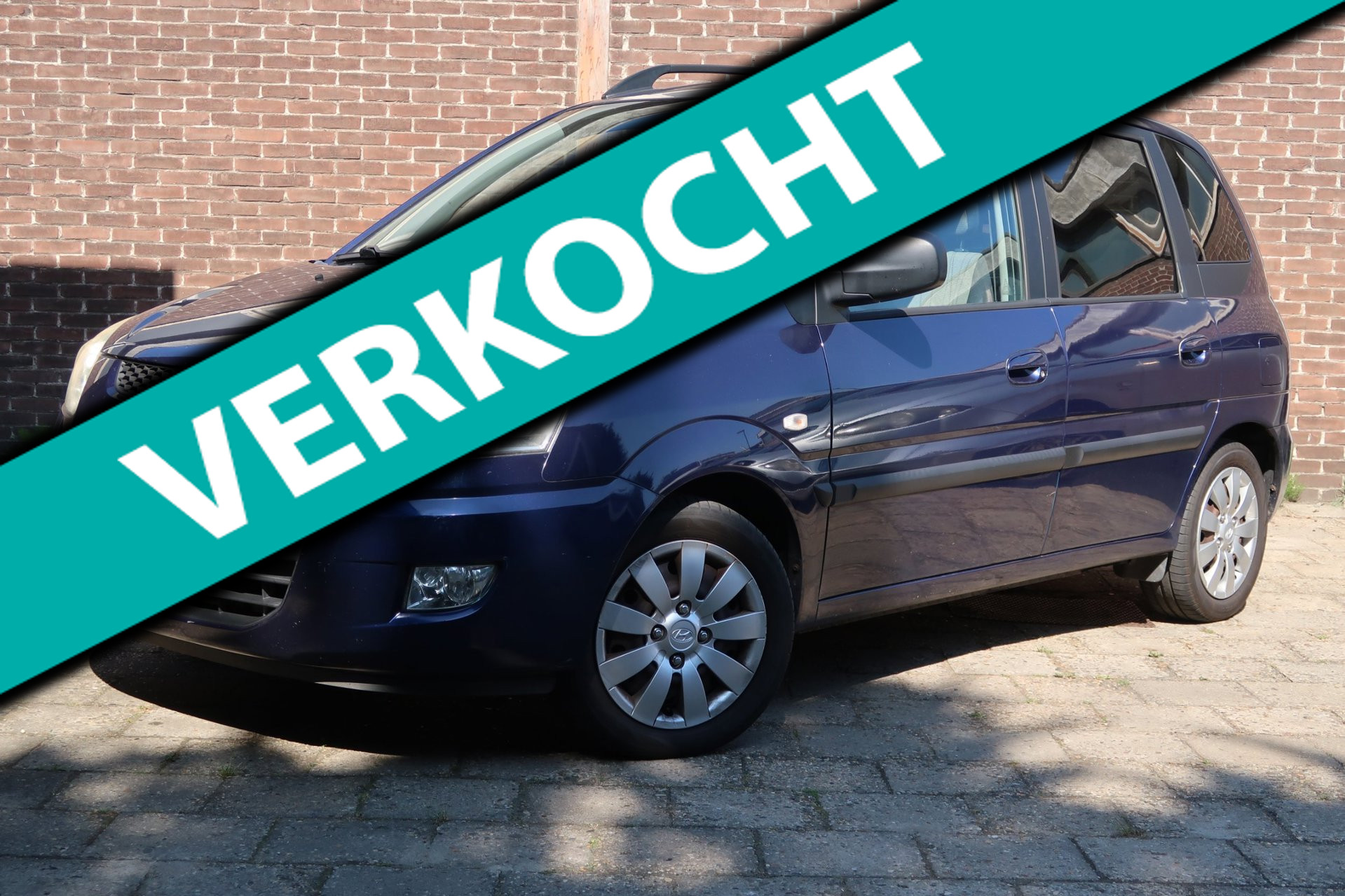 Hyundai Matrix 1.6i Dynamic *Rijklaarprijs *Hoge instap *Trekhaak 2008 - voorkant