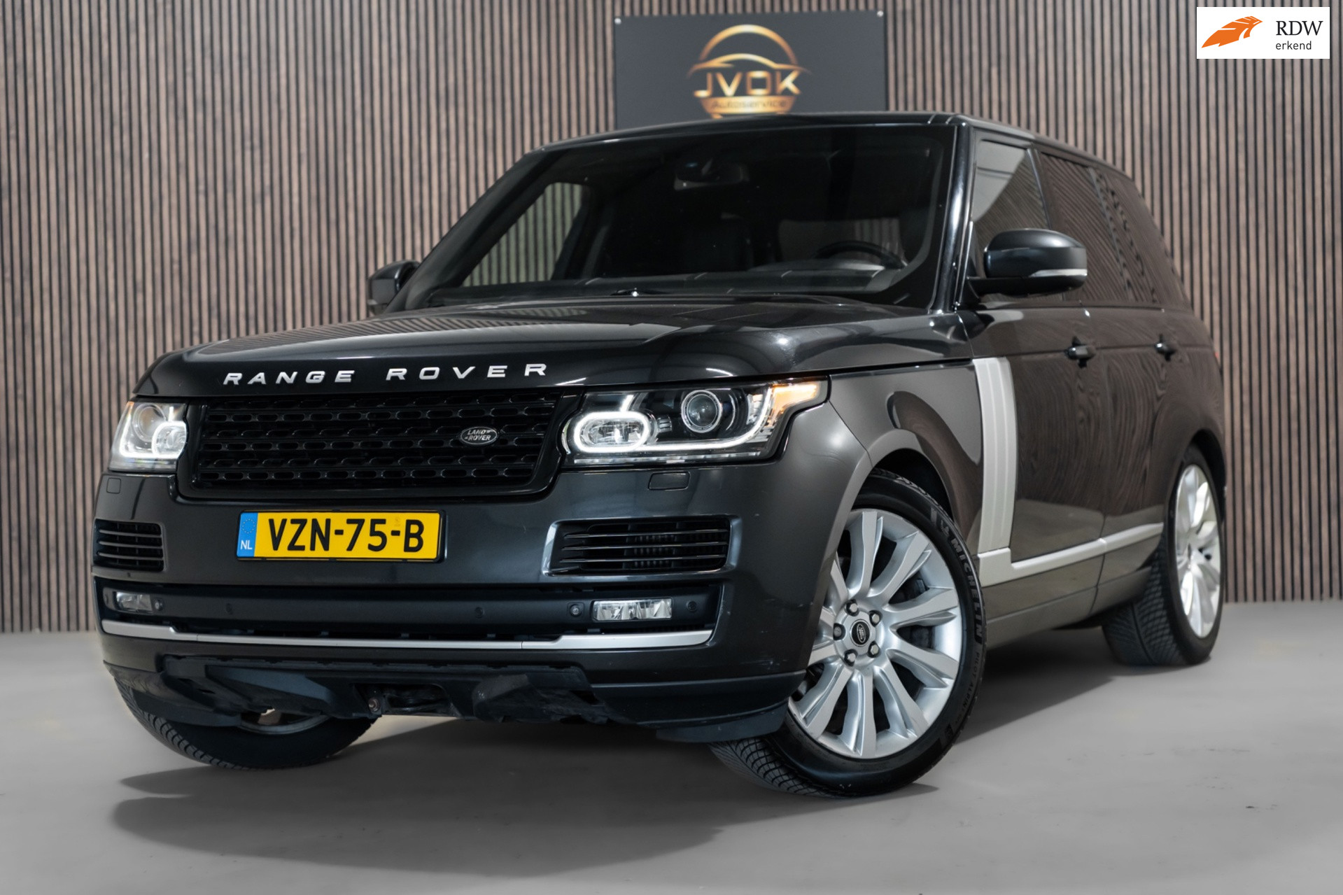 Land Rover Range Rover Grijs Kenteken Full Option Pano 360 Camera 2014 - voorkant