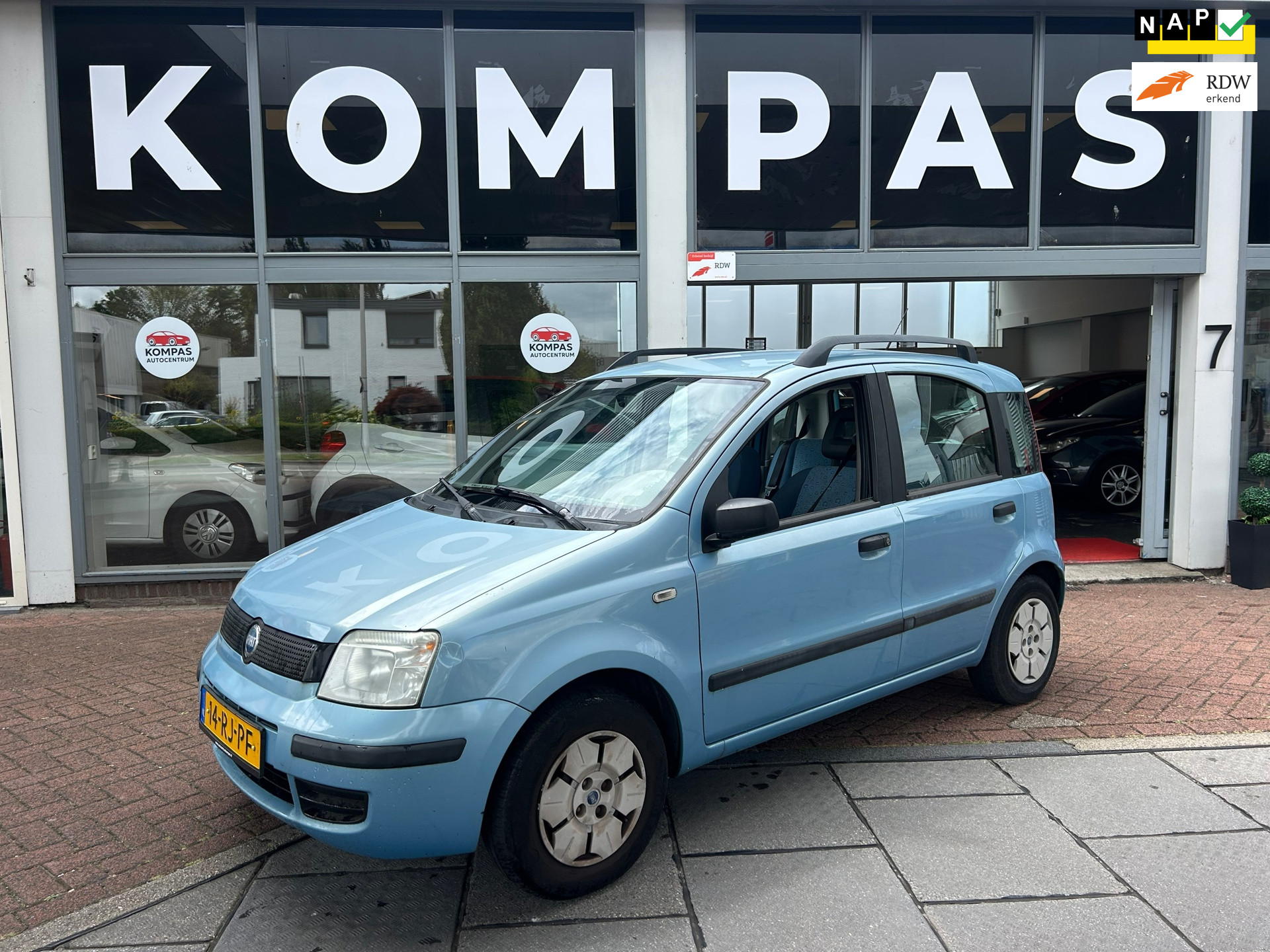 Fiat Fiat Panda 1.1 Active Plus |NAP|ORG.NL|El.Ramen|Nw.APK|Aux 2005 - voorkant