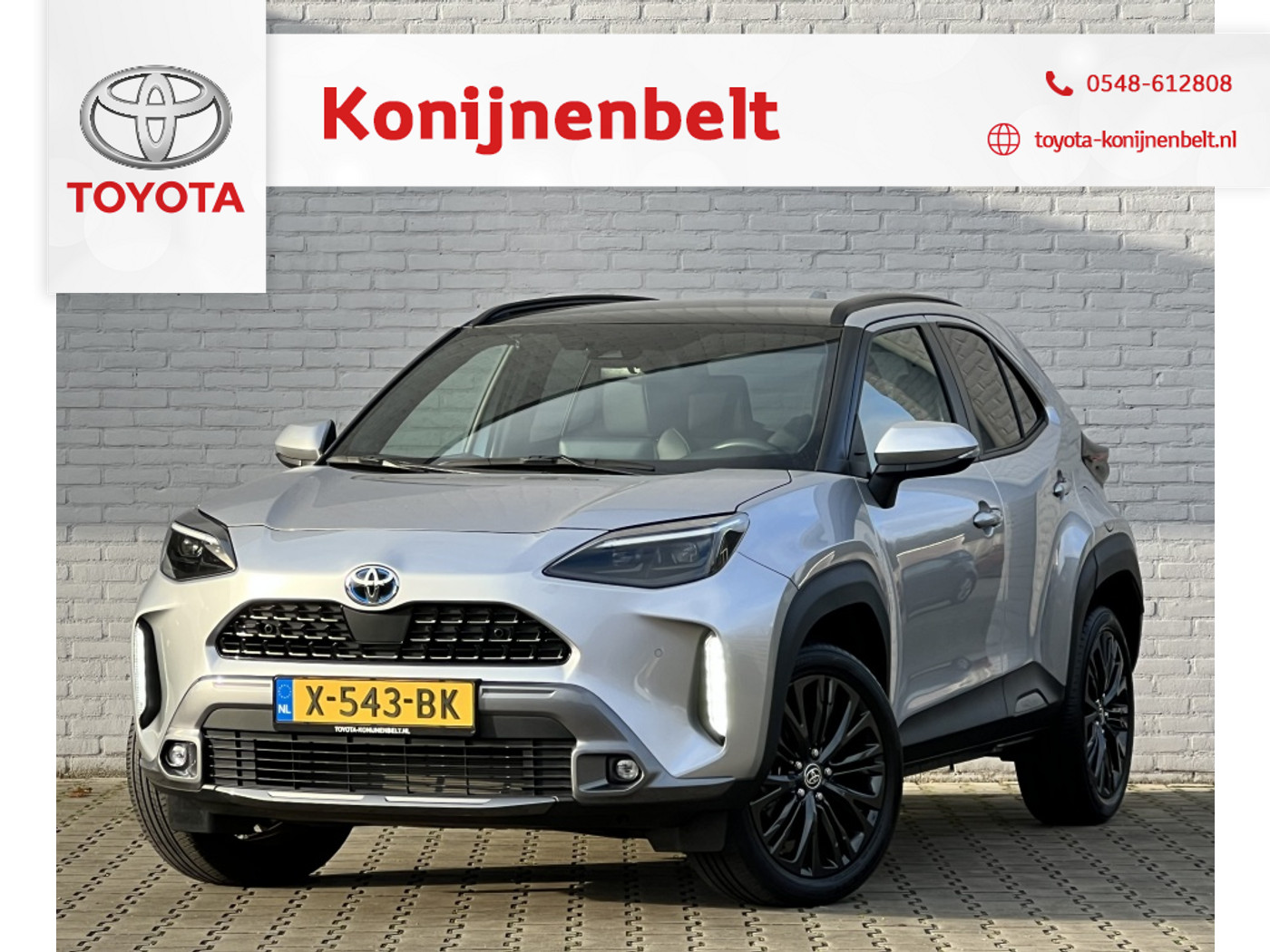 Toyota Toyota Yaris Cross 1.5 Hybrid Adventure Automaat | Pano | Matrix | Navi | PDC v+a 2023 - voorkant