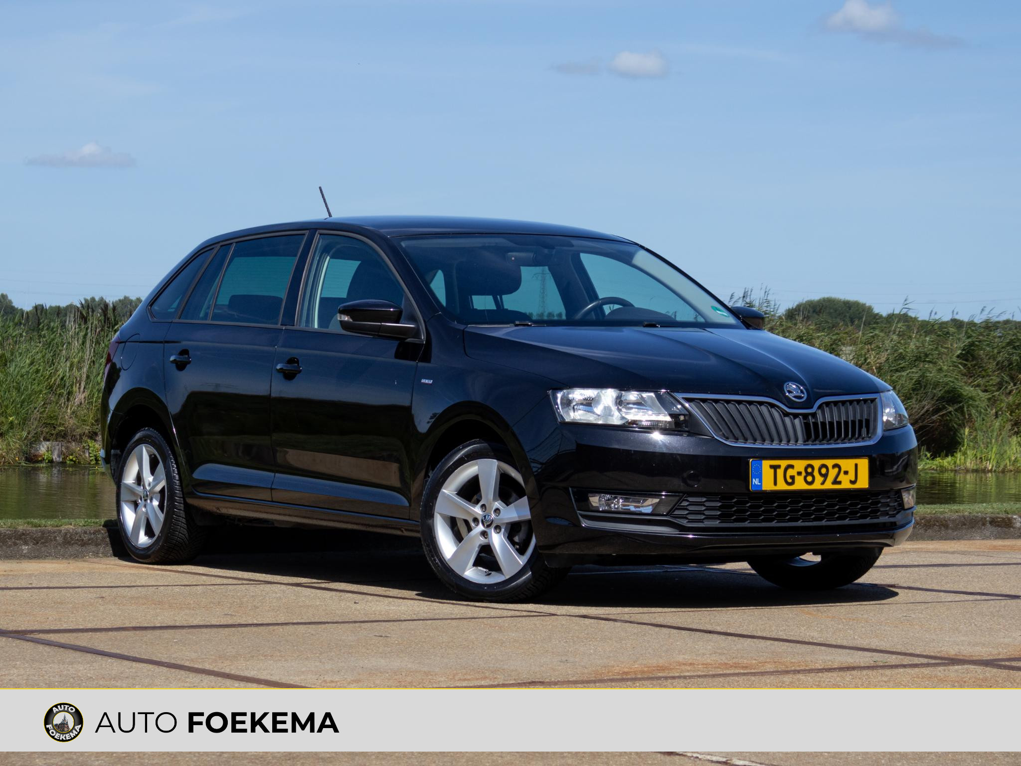 Skoda Rapid Spaceback Spaceback 1.0 TSI Greentech Clever CLIMA STOELVW 2018 - voorkant