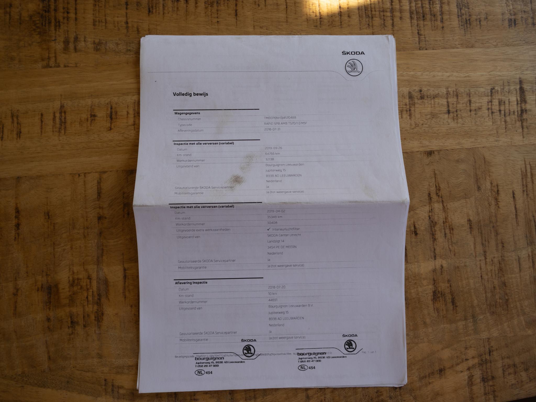 Foto van Skoda Rapid Spaceback