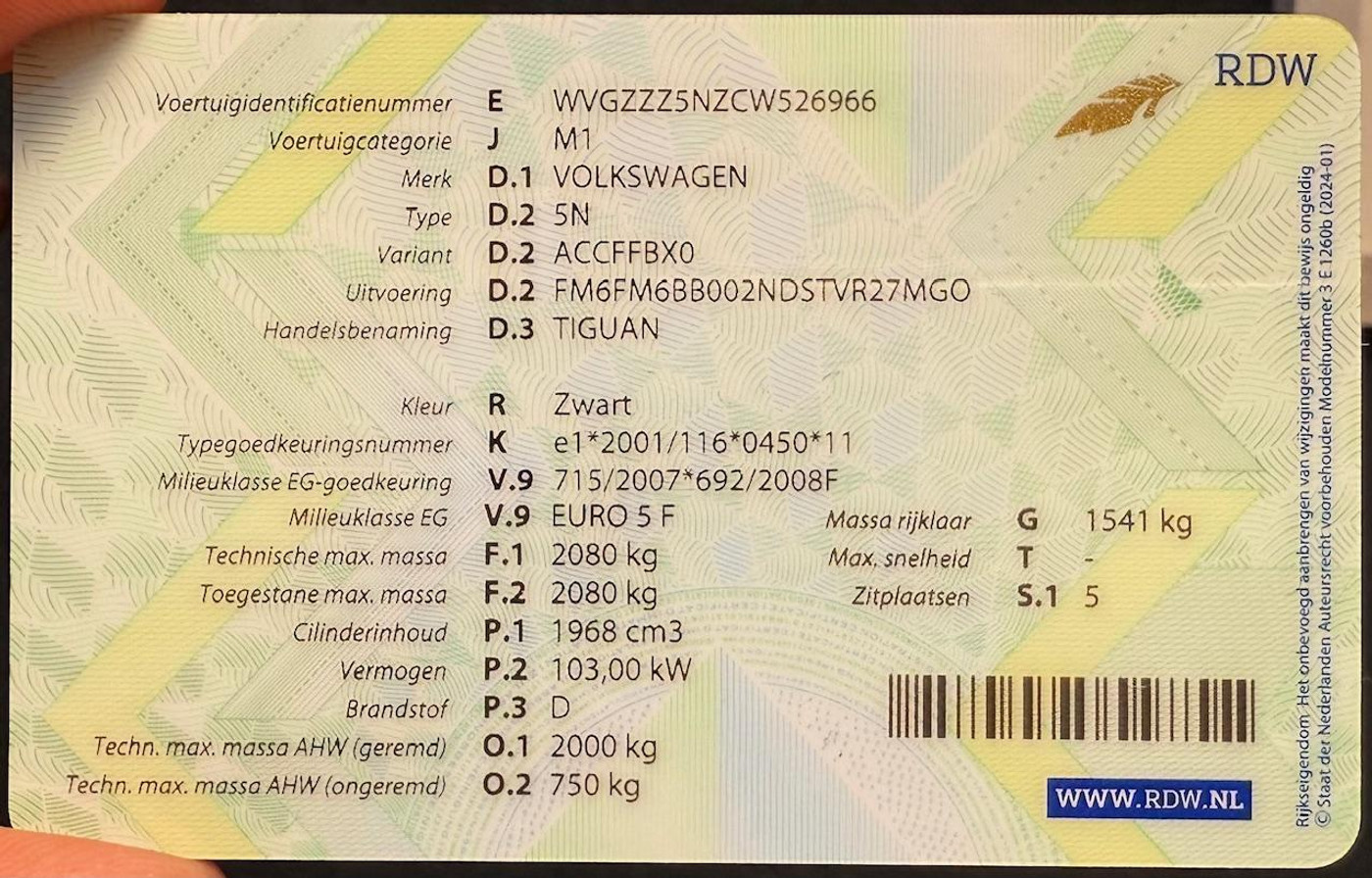 Foto van Volkswagen Tiguan