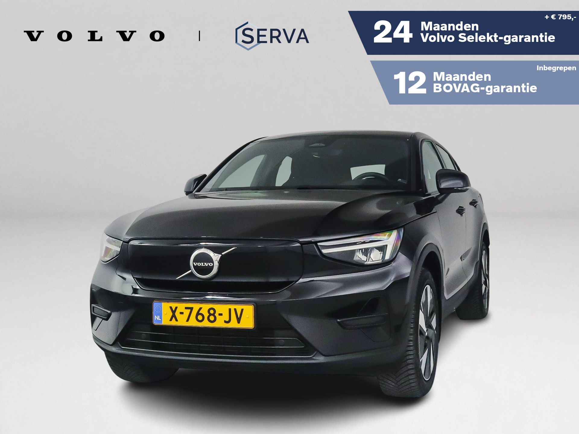 Volvo C40 Single Motor Plus 69 kWh | Panoramadak | Parkeercamera | Stoel- en Stuurverwarming 2023 - voorkant