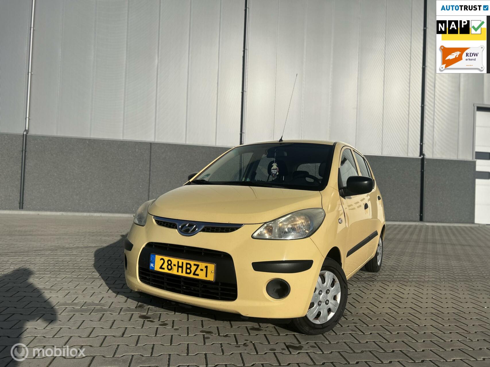 Hyundai I10 1.1 Active/JAAR APK/NAP/ 2008 - voorkant
