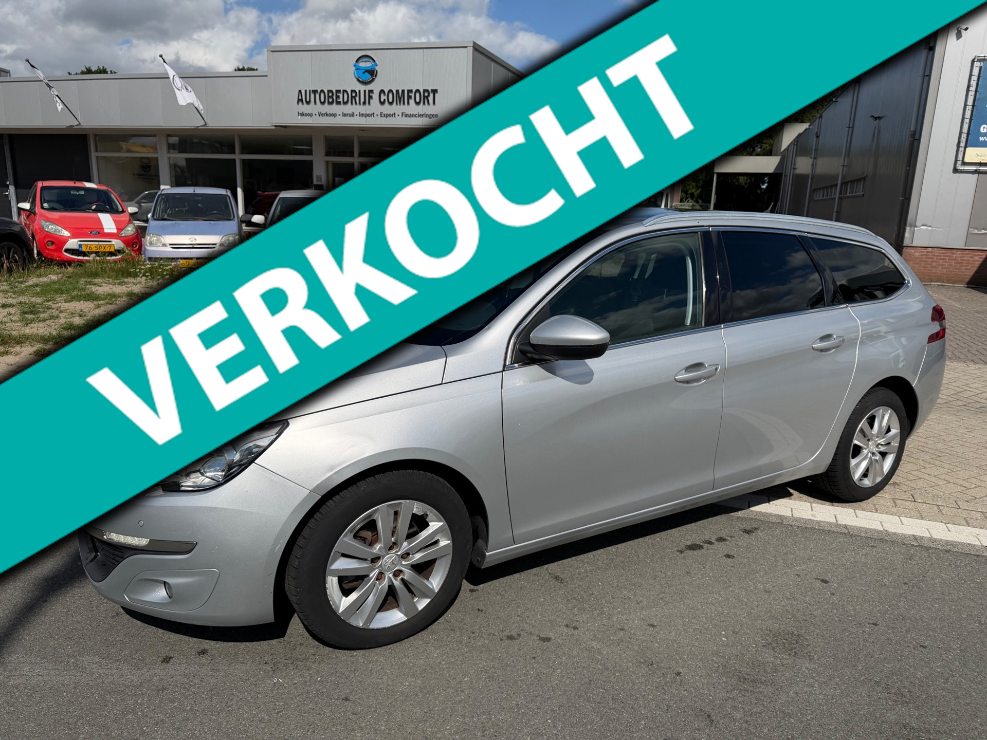 Peugeot 308 1.6 BlueHDI Blue Lease Executive. • EURO6 • 2014 - voorkant