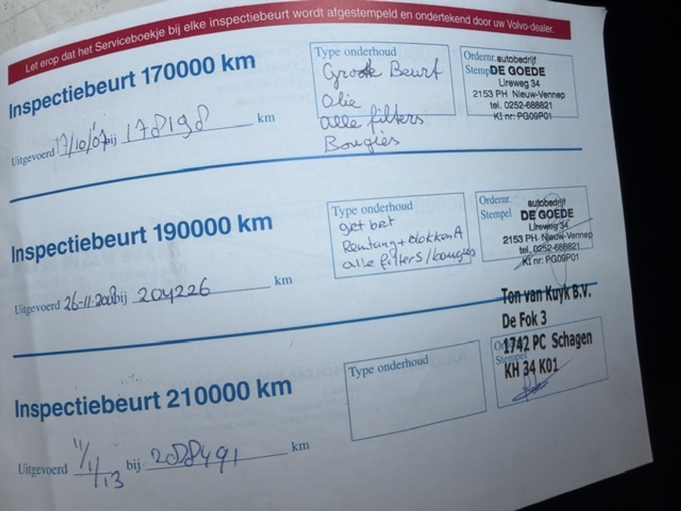 Foto van Volvo V70