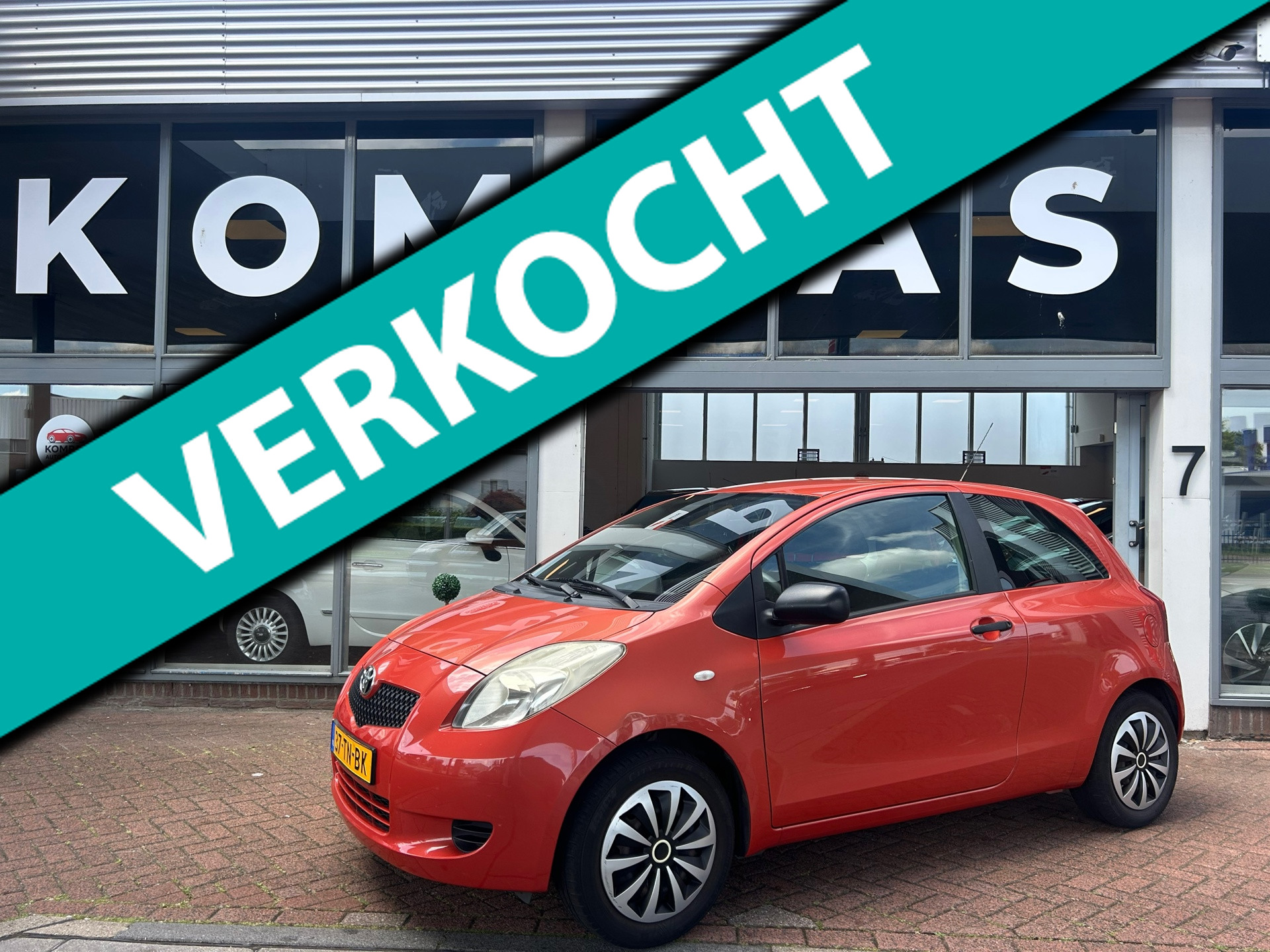 Toyota Toyota Yaris 1.0 VVTi Terra |NAP|Elektrische Ramen|Volledig Onderhouden|APK 2006 - voorkant