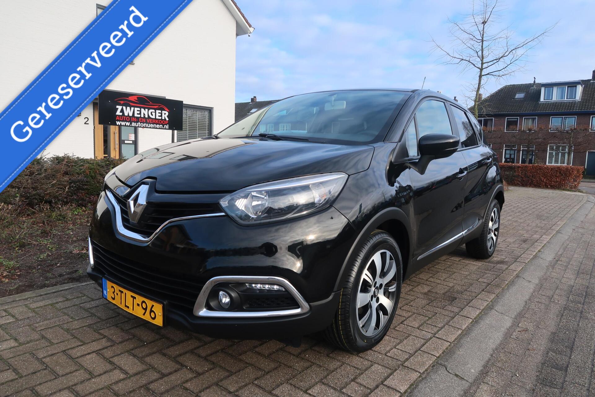 Renault Captur 0.9 TCe NAVIGATIE|CARPLAY|TREKHAAK|KEYLESS|BLUETOOTH|LED|ORIGINEEL NEDERLANDS 2014 - voorkant