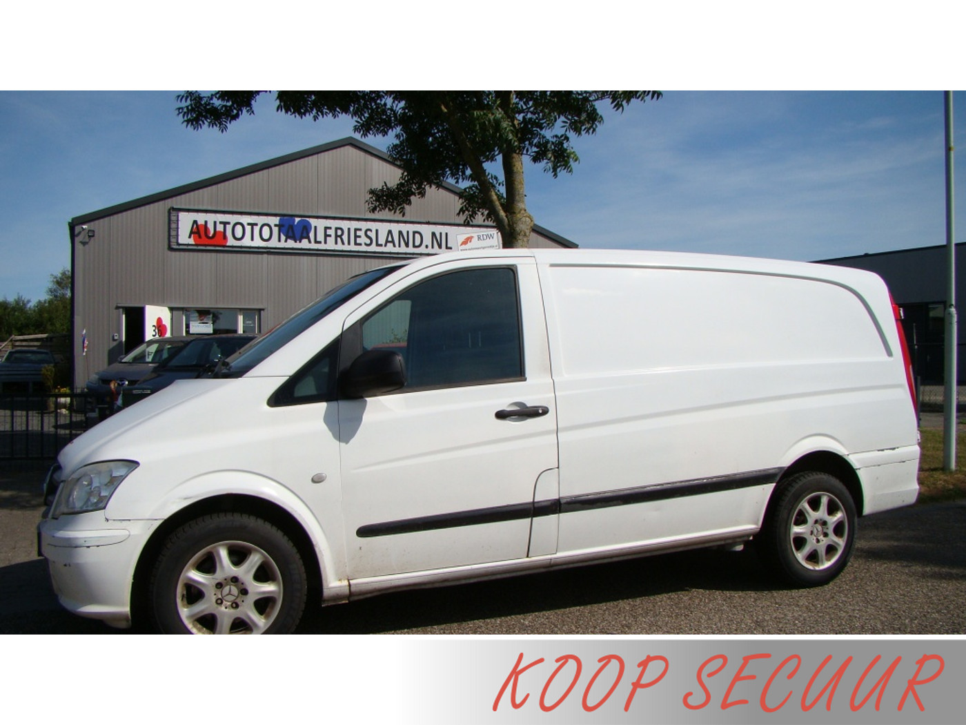 Mercedes-Benz Vito 113 CDI Koelwagen/Koeling € 1499 ! 2012 - voorkant