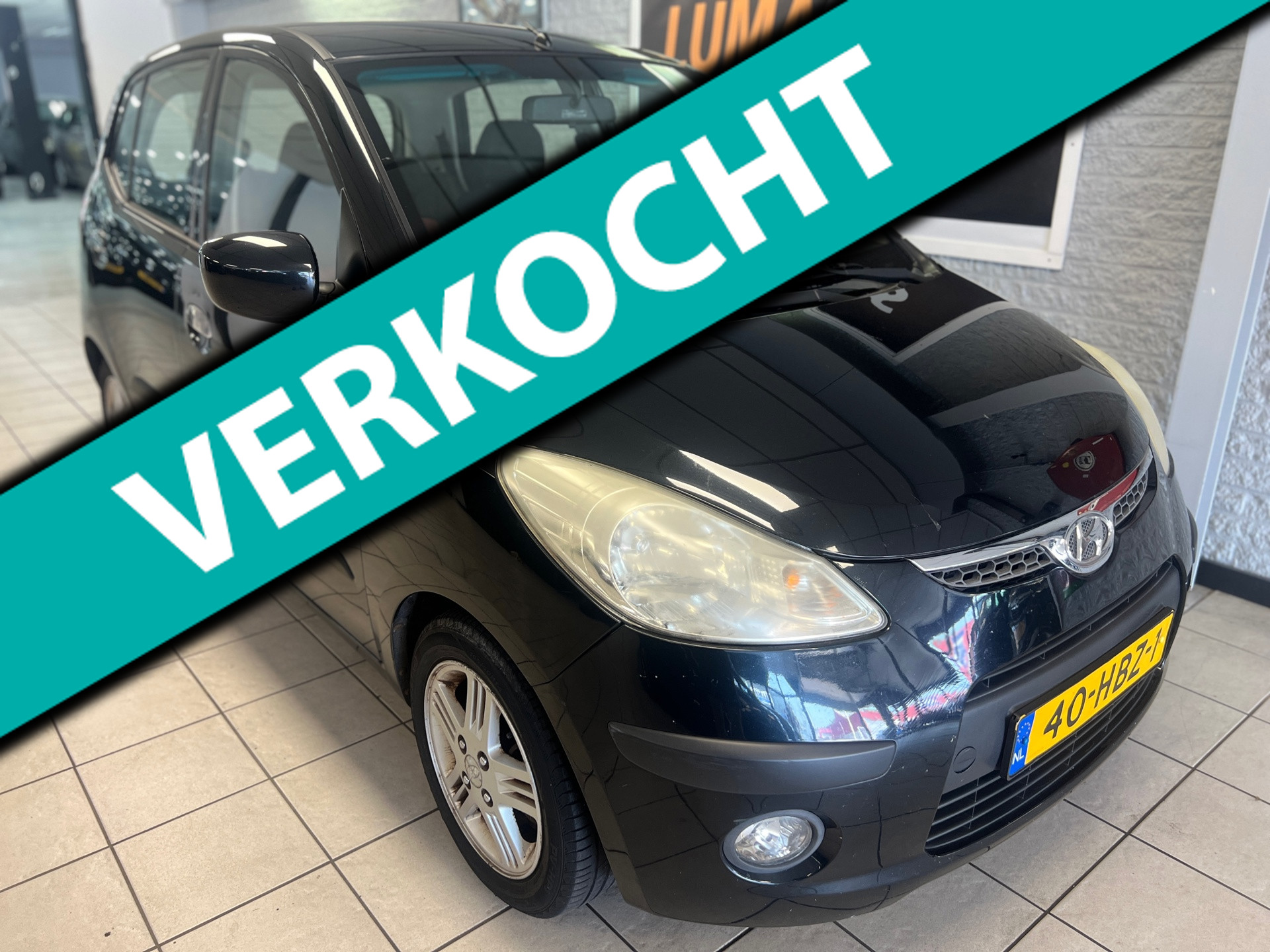 Hyundai I 10 1.1 i-Catcher| Airco | 5-deurs | LMV | Elektr. | 2008 - voorkant