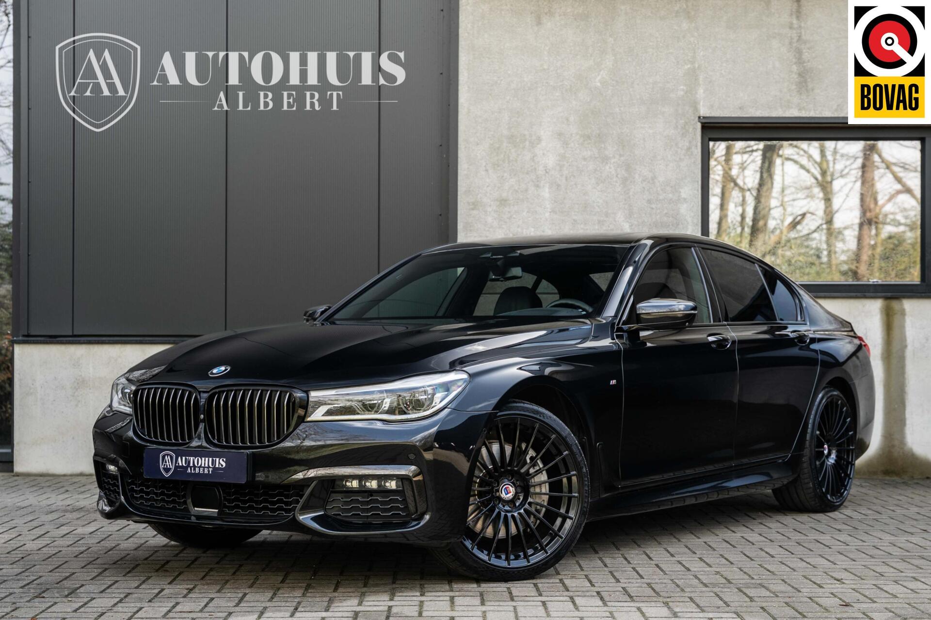 BMW 750i xDrive BMW 750i xDrive M Sport Alpina 21'' Pano B&W 360c Softclose 2018 - voorkant