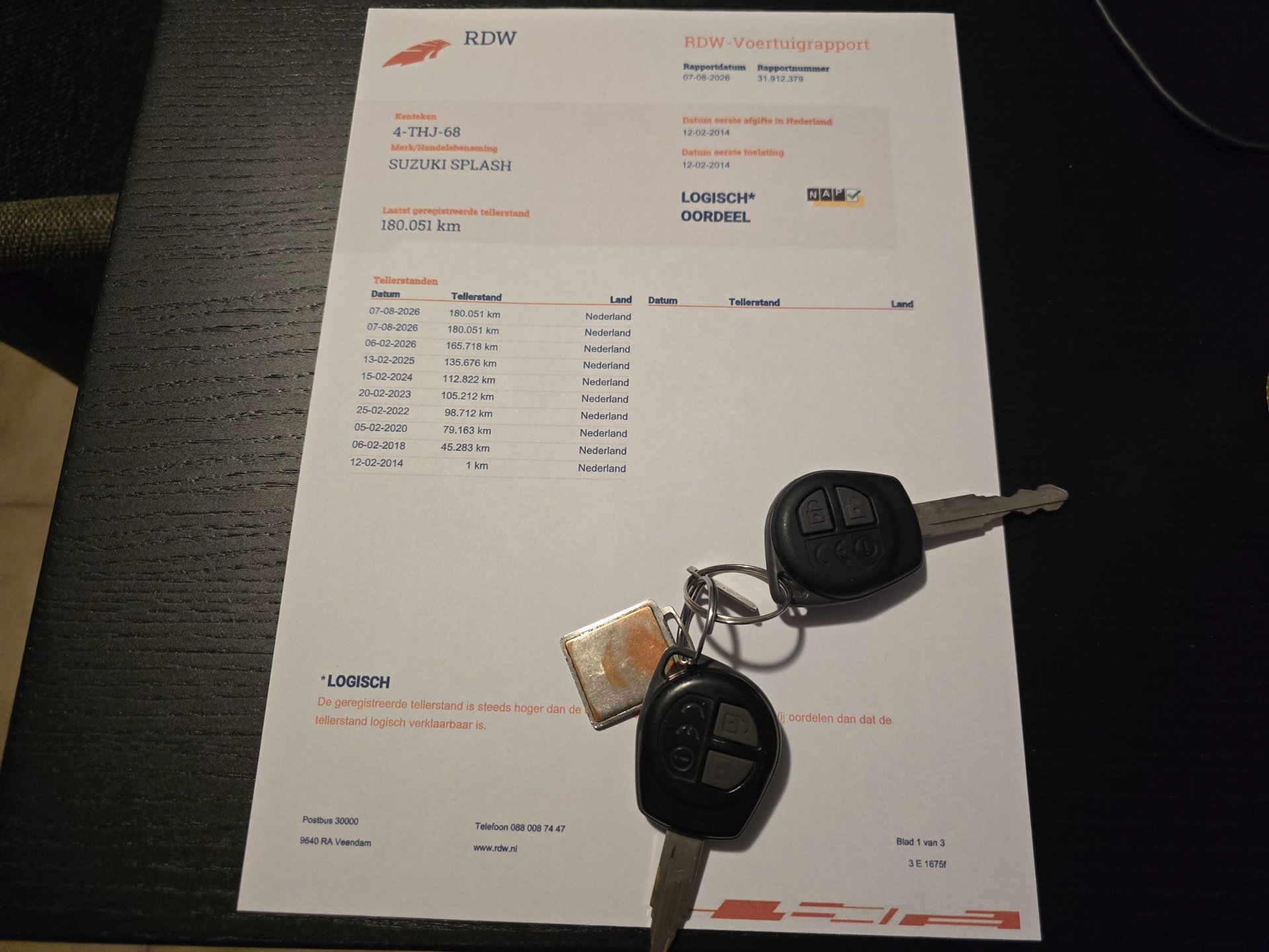 Foto van Suzuki Splash